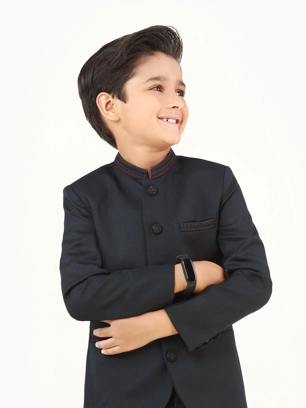 Boy's Dark Navy Prince Suit - EBTPCS22-020 - Image 2