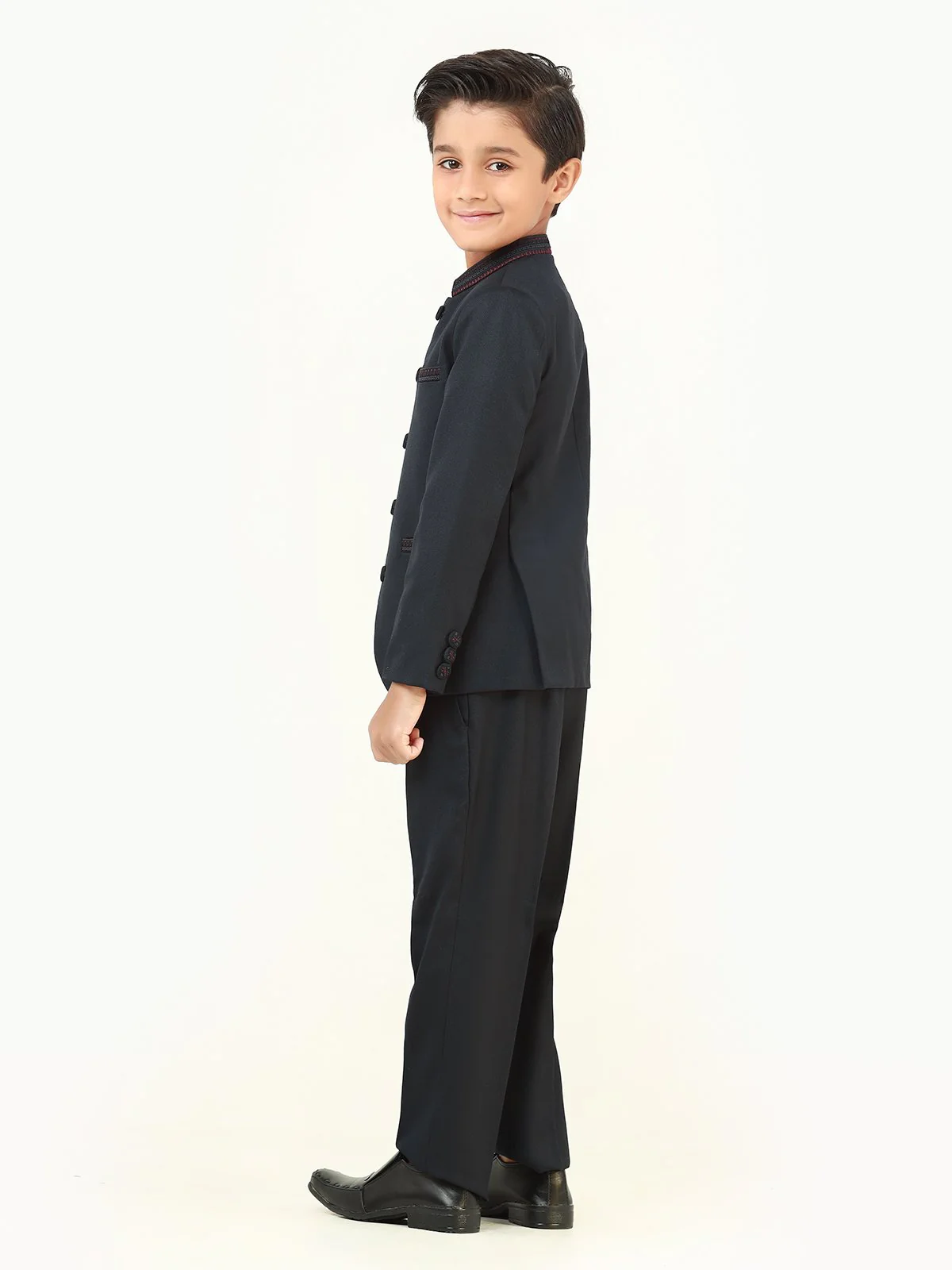 Boy's Dark Navy Prince Suit - EBTPCS22-020 - Image 4