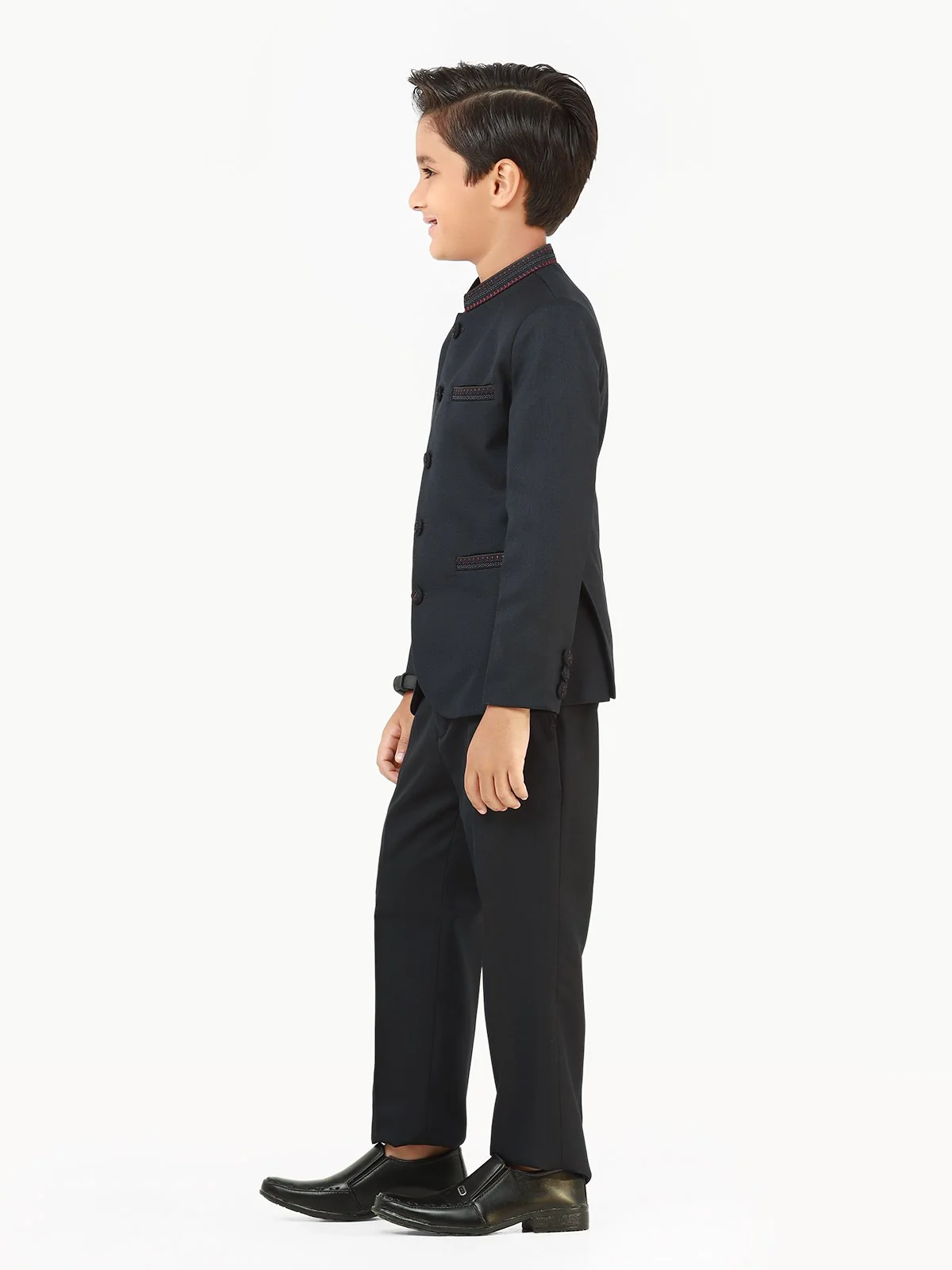 Boy's Dark Navy Prince Suit - EBTPCS22-020 - Image 5