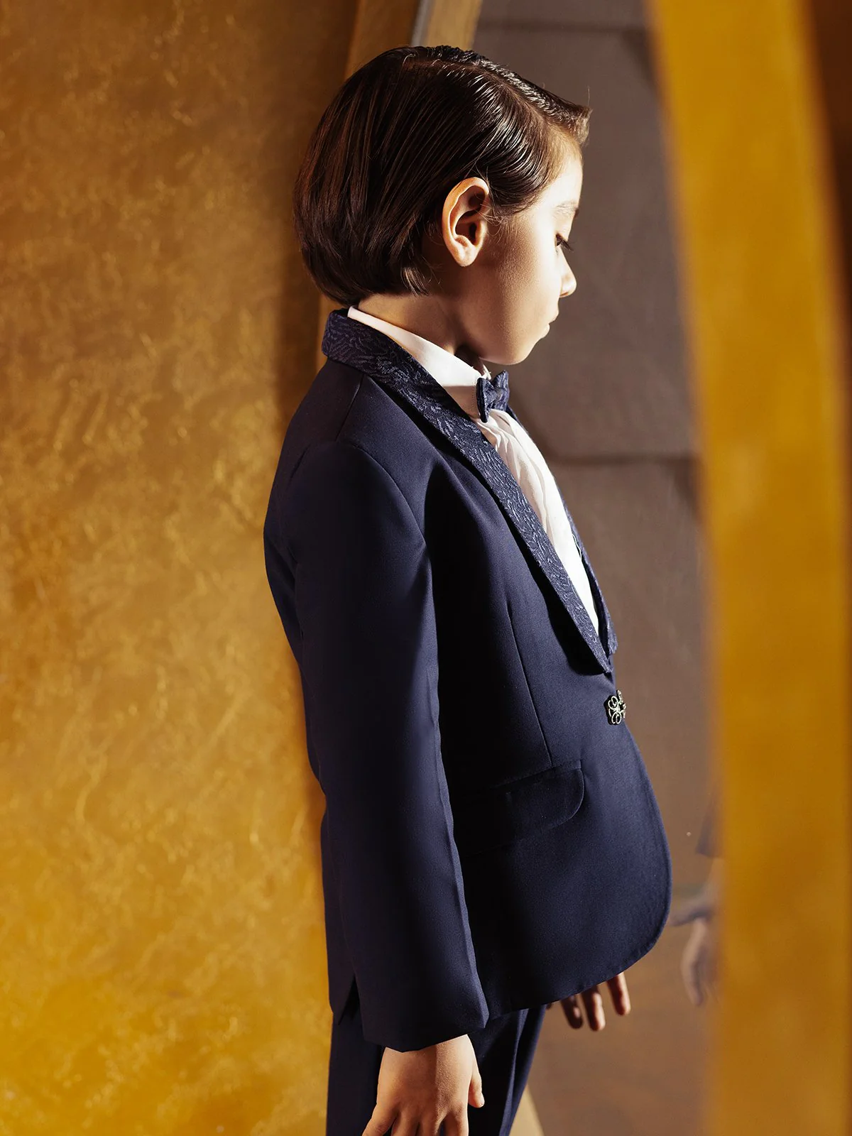 Boy's Dark Plum Coat Pant - EBTCPC22-4466 - Image 4