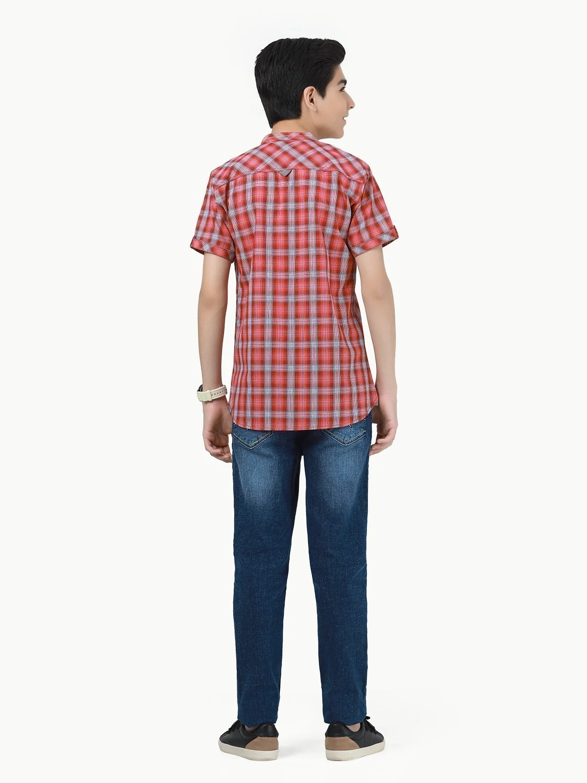 Boy's Deep Pink Shirt - EBTS22-27446 - Image 6