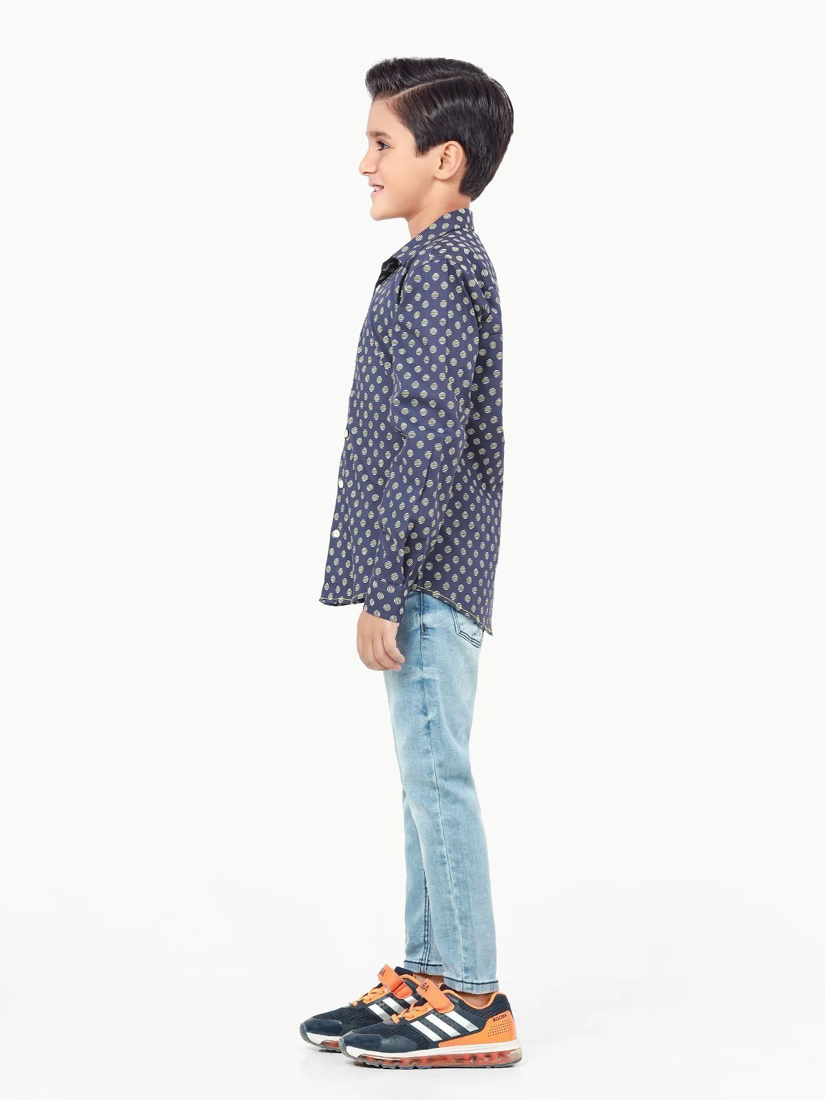 Boy's Deep Purple Shirt - EBTS22-27435 - Image 3