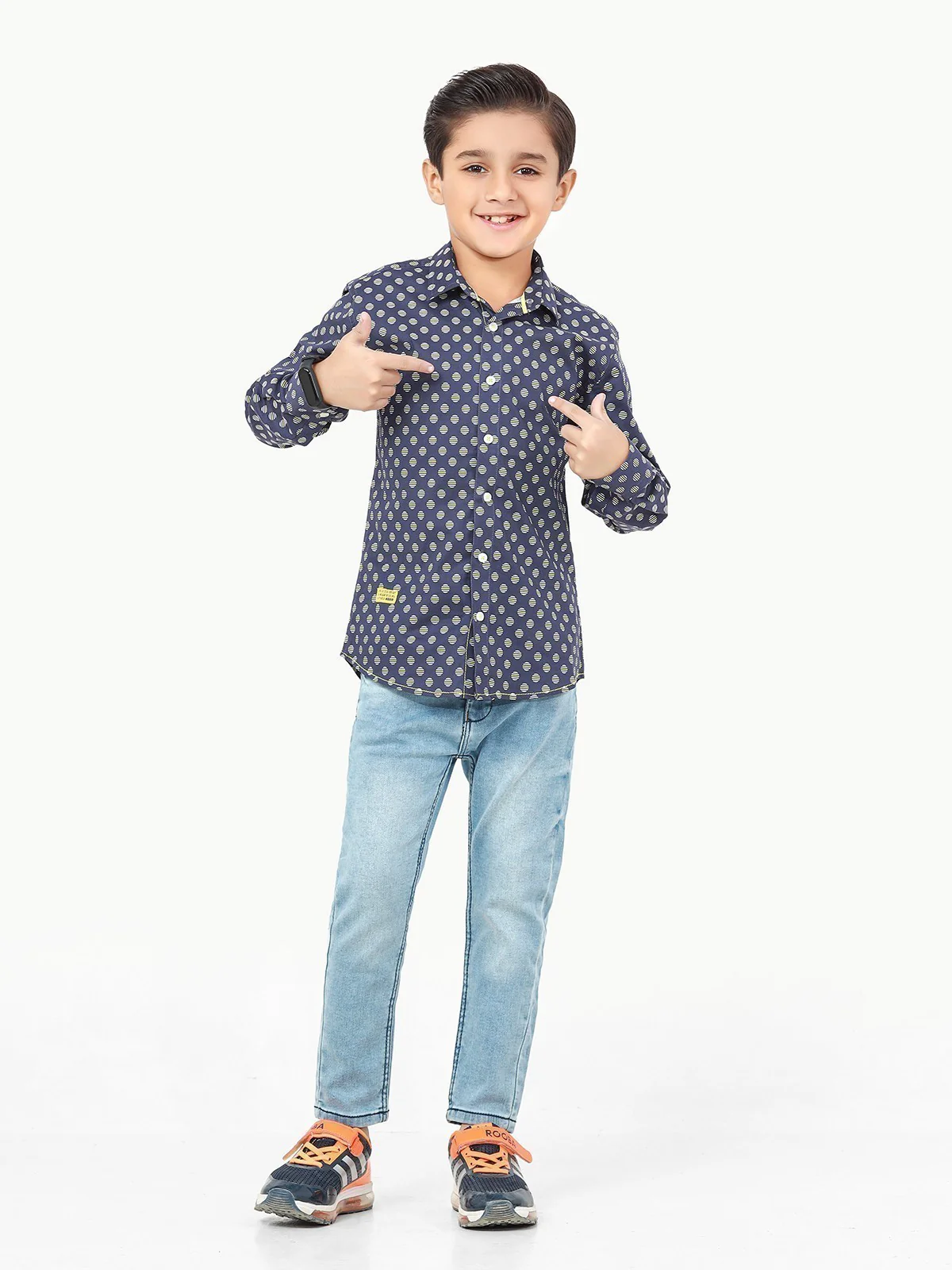 Boy's Deep Purple Shirt - EBTS22-27435 - Image 4