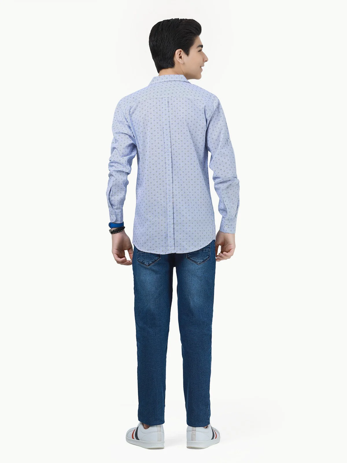 Boy's Deep Purple Shirt - EBTS23-27434 - Image 5