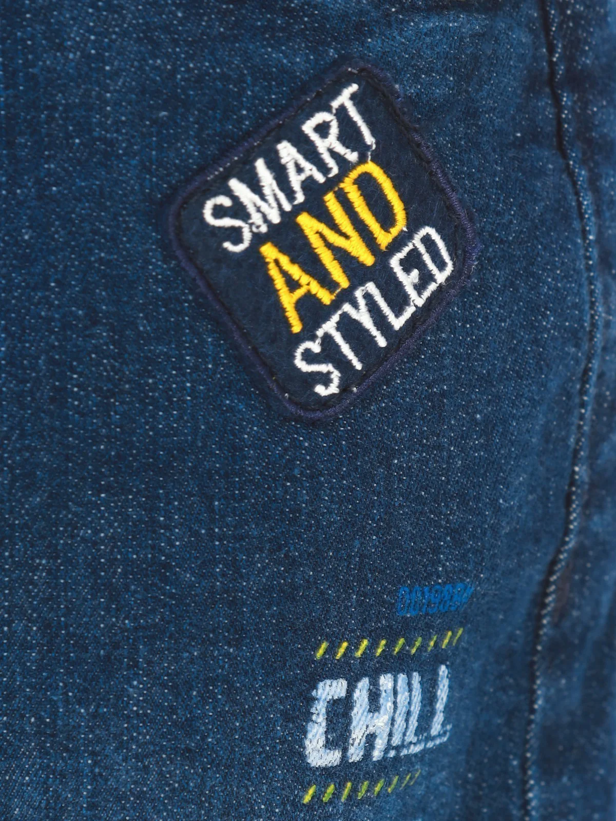 Boy's Denim Blue Denim Pant - EBBDP22-005 - Image 3