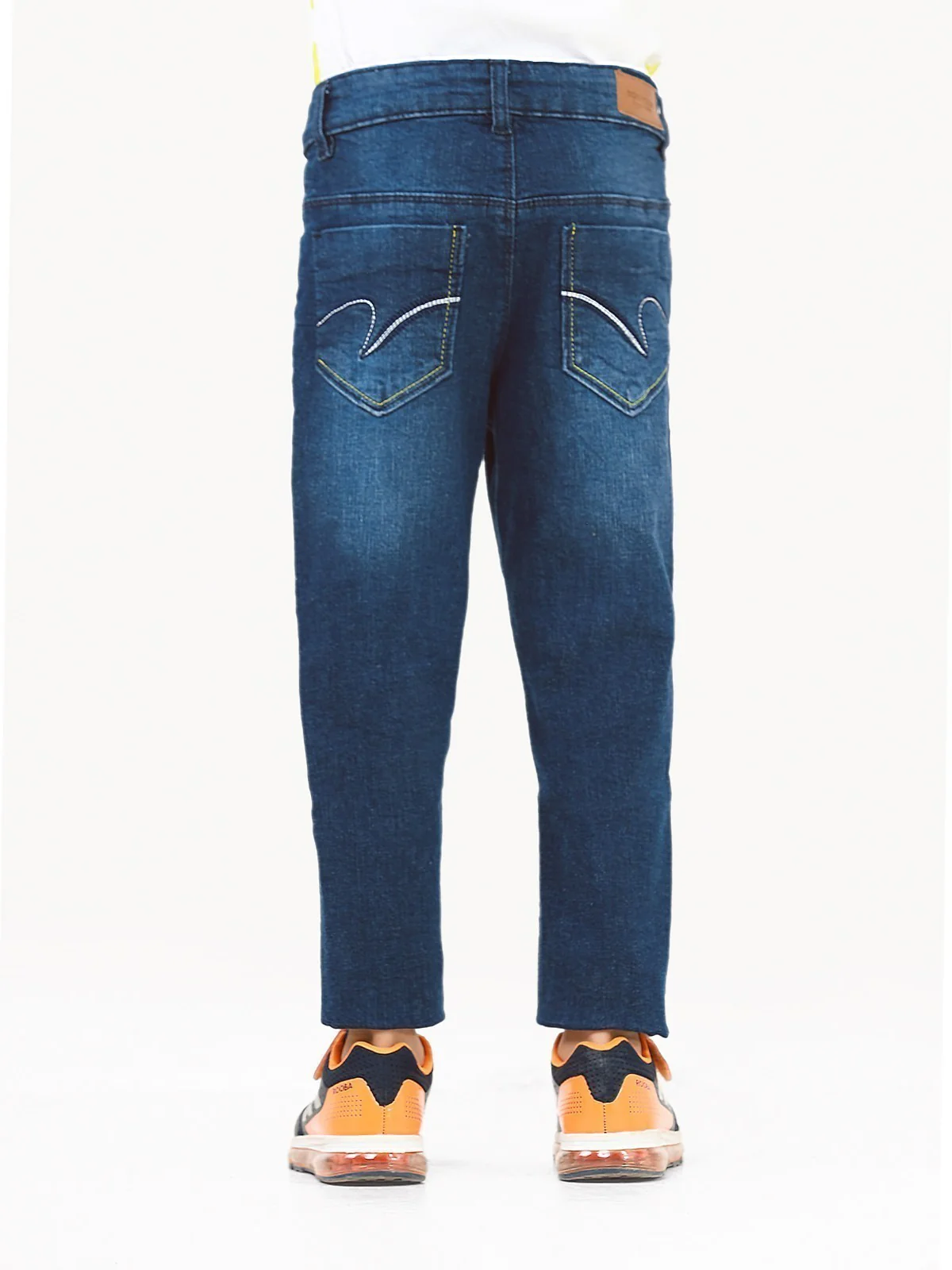 Boy's Denim Blue Denim Pant - EBBDP22-005 - Image 4