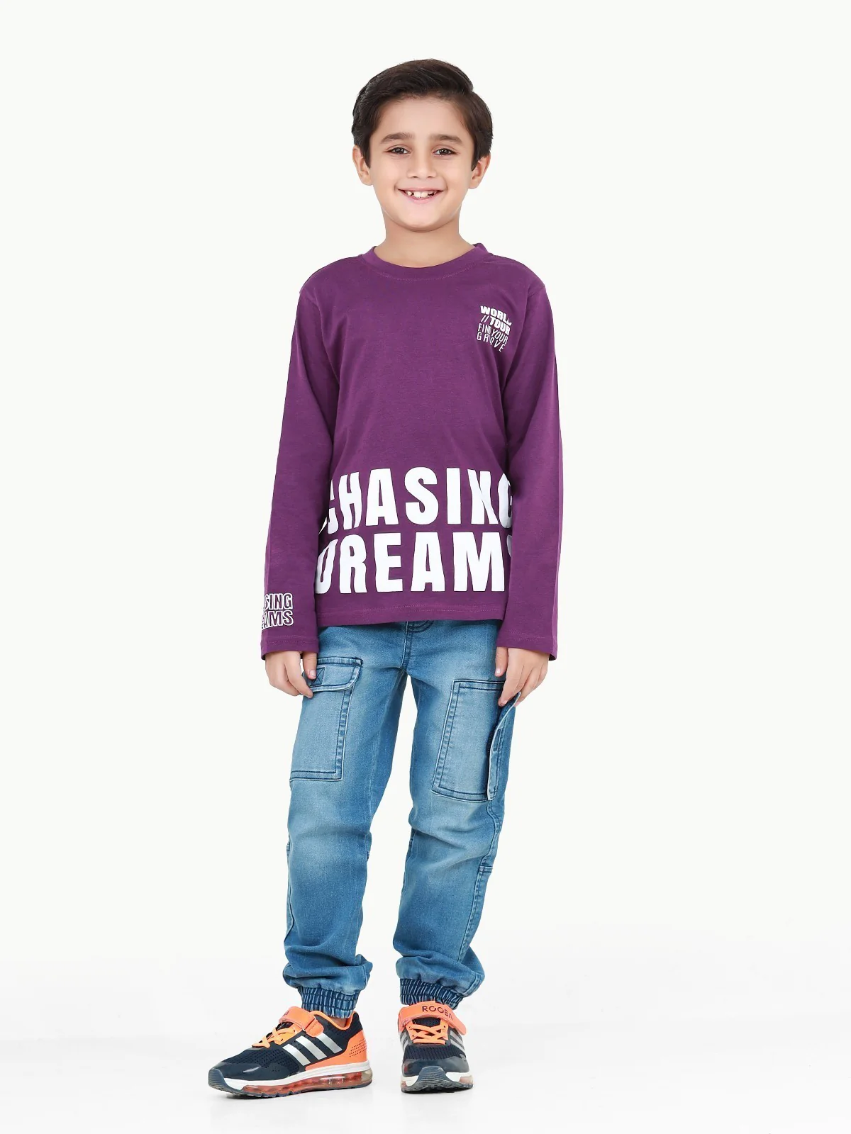 Boy's Denim Blue Trouser - EBBT22-030 - Image 2