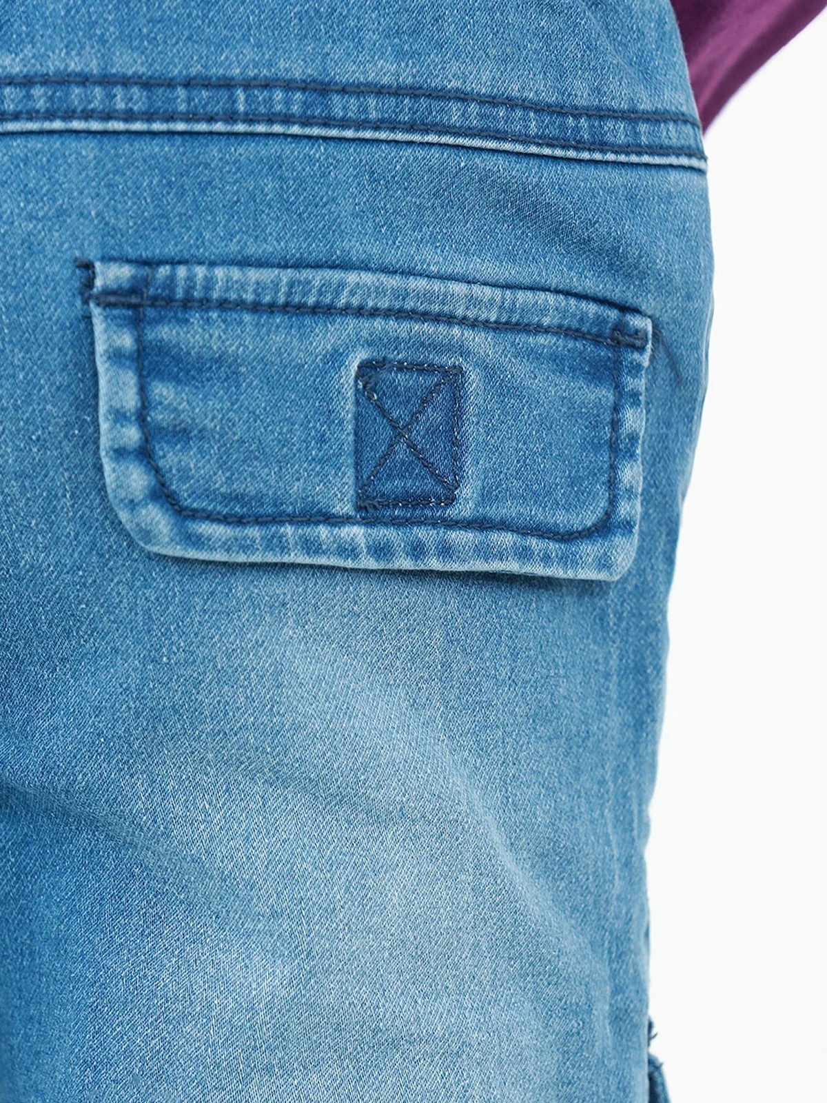 Boy's Denim Blue Trouser - EBBT22-030 - Image 4