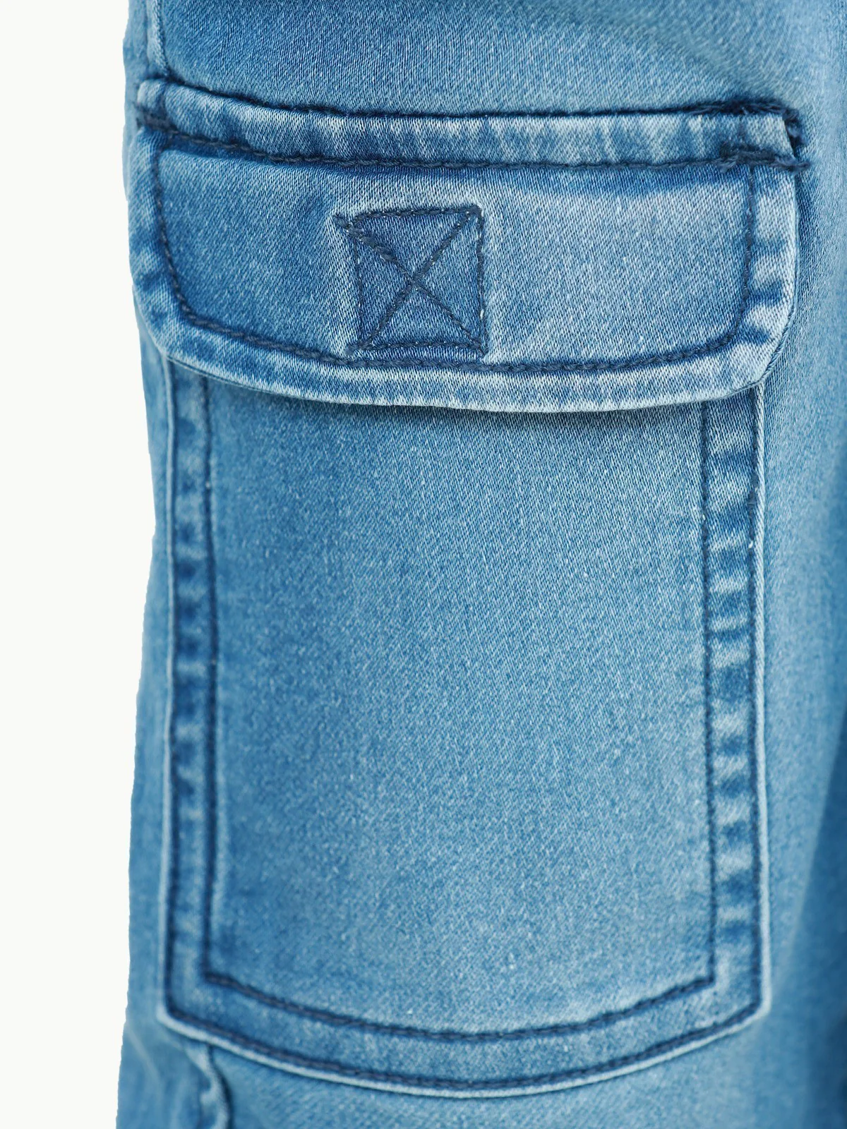 Boy's Denim Blue Trouser - EBBT22-030 - Image 5