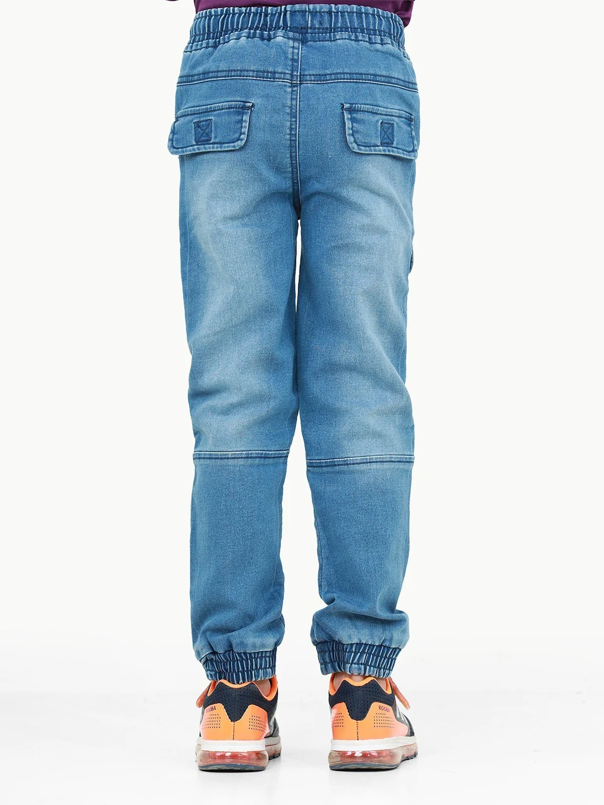 Boy's Denim Blue Trouser - EBBT22-030 - Image 6