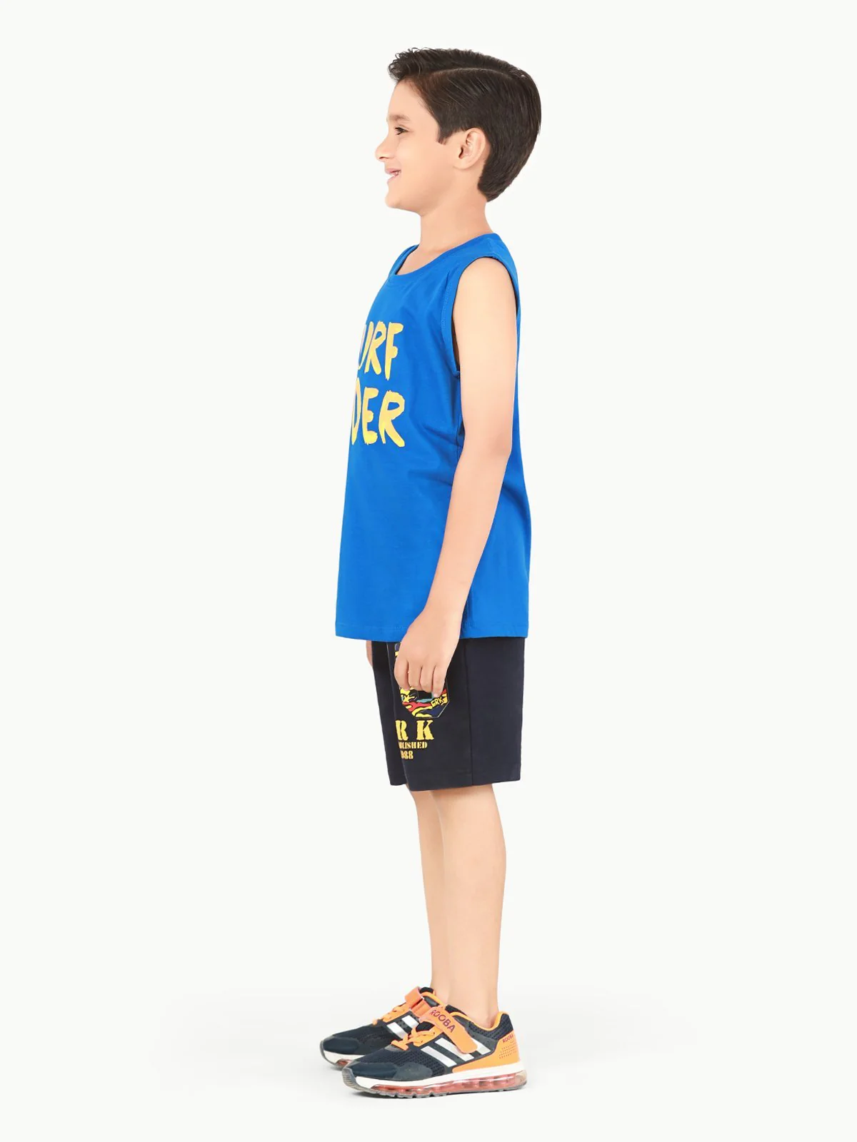 Boy's Electric Blue Tank Top - EBTT22-003 - Image 3