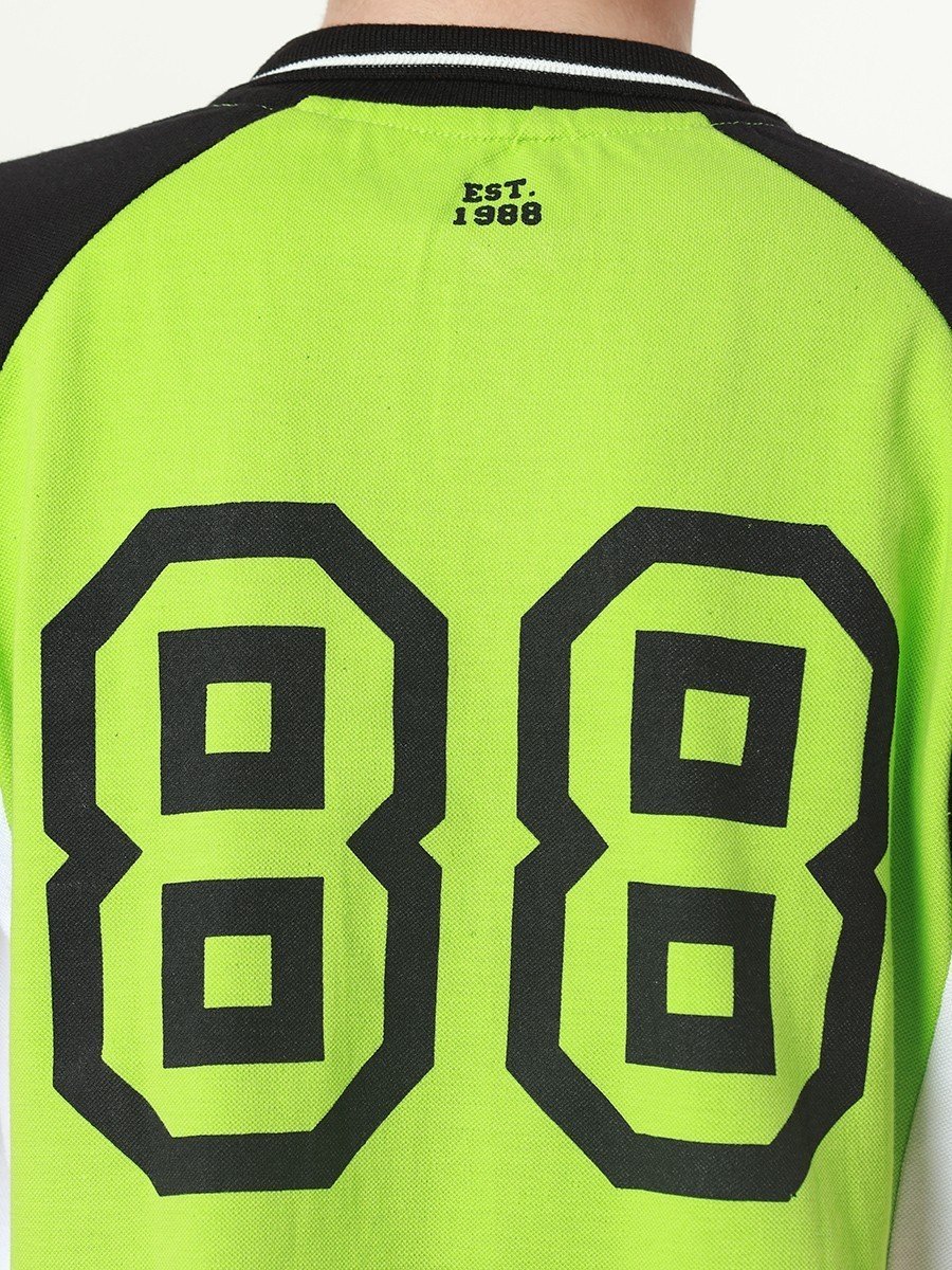 Boy's Green & Black Polo Shirt - EBTPS22-003 - Image 6