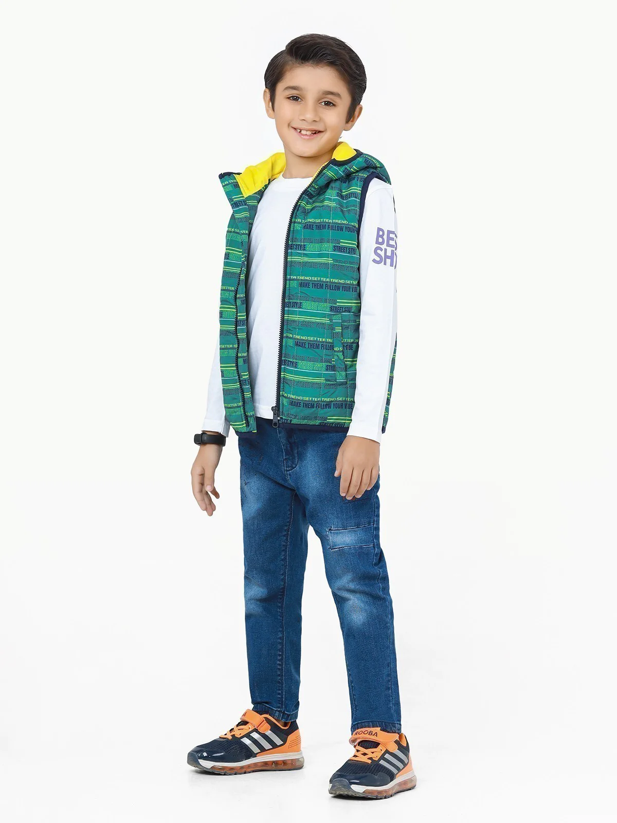 Boy's Green Jacket - EBTJP22-003 - Image 3