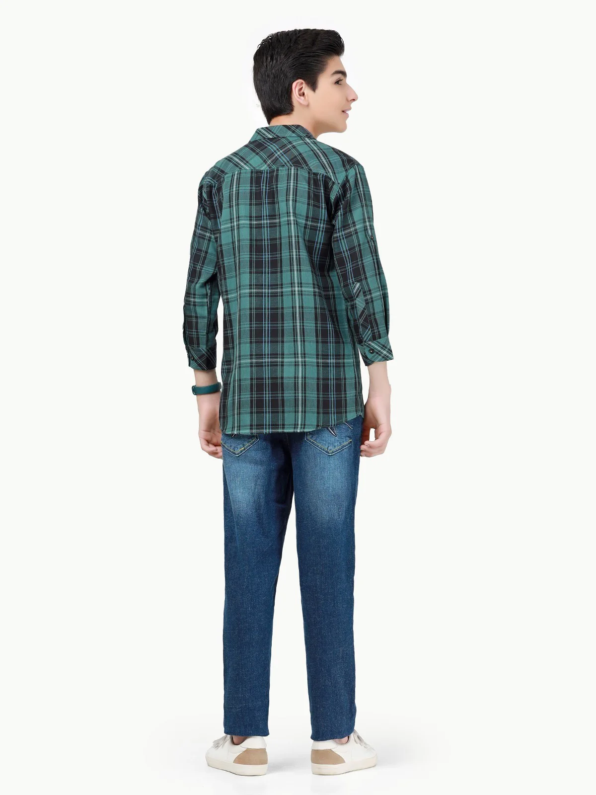 Boy's Green Shirt - EBTS22-27407 - Image 6