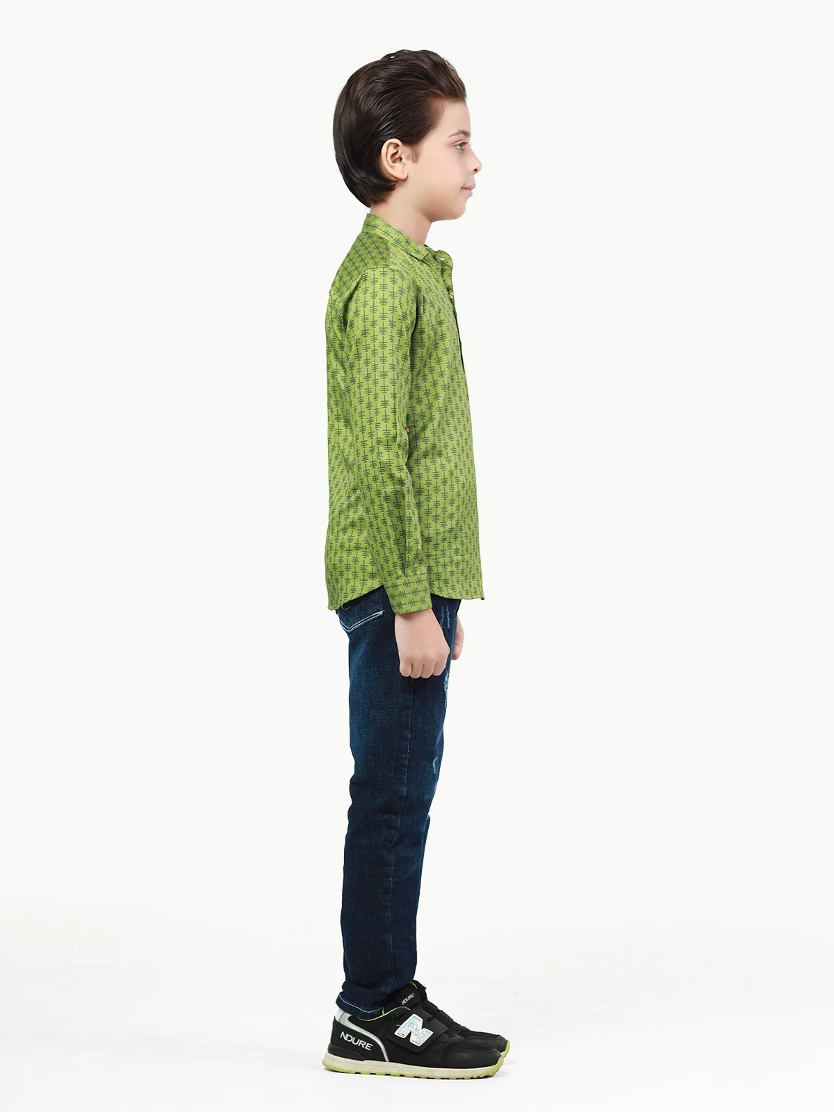 Boy's Green Shirt - EBTS22-27422 - Image 4