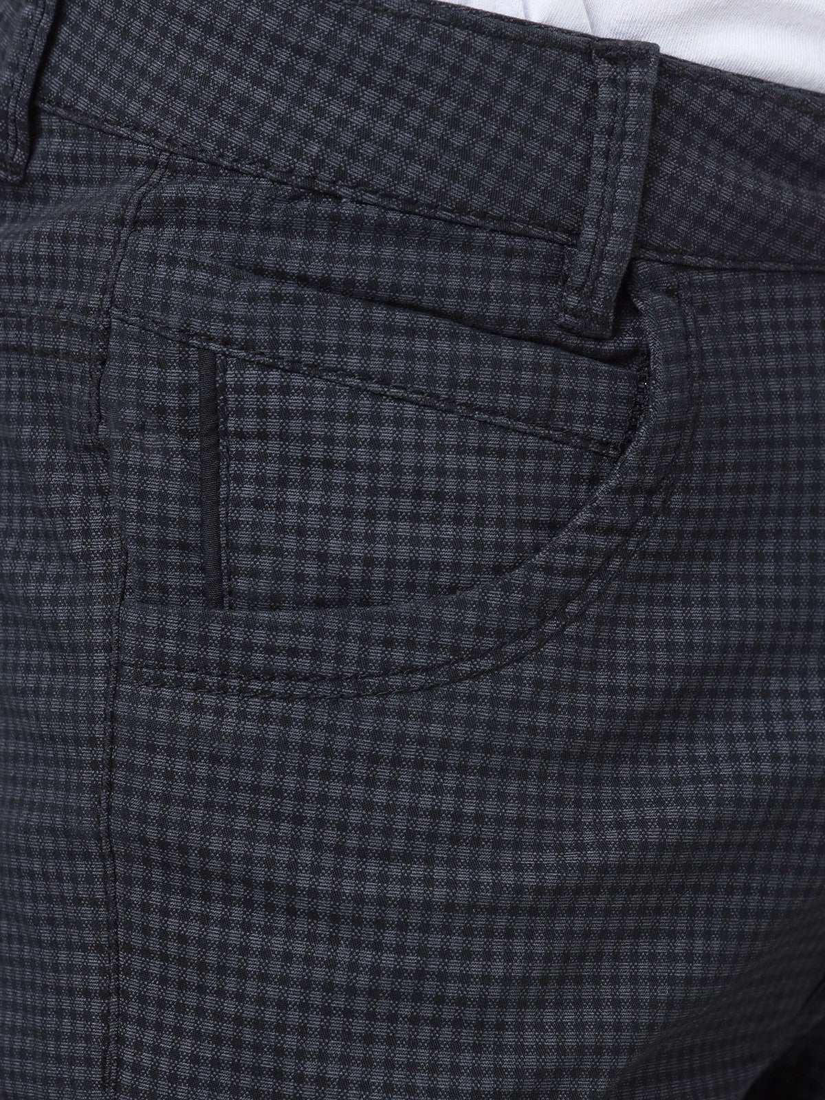Boy's Grey & Black Chino Pant - EBBCP23-012 - Image 4