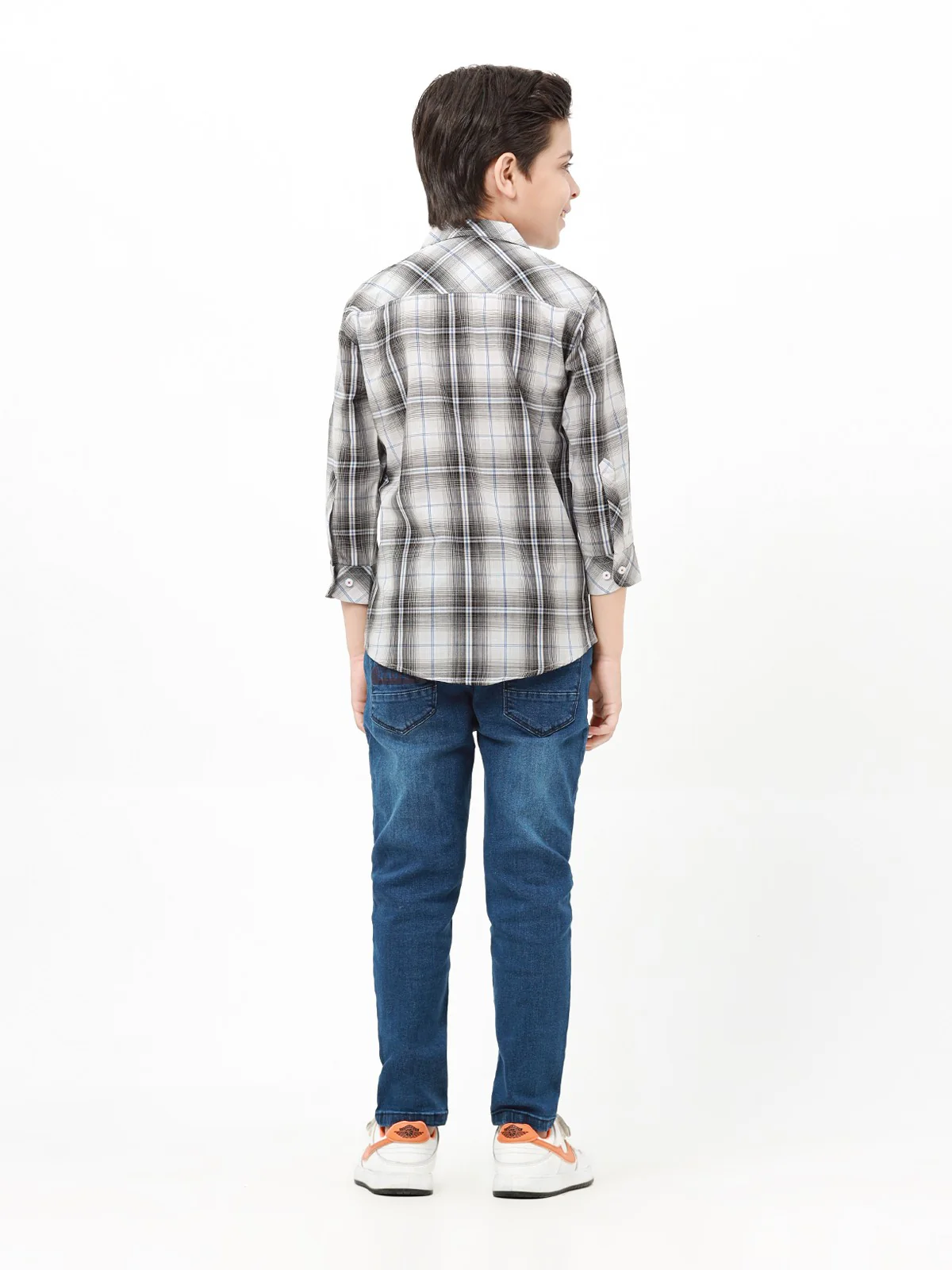 Boy's Grey & Black Shirt - EBTS22-27450 - Image 5