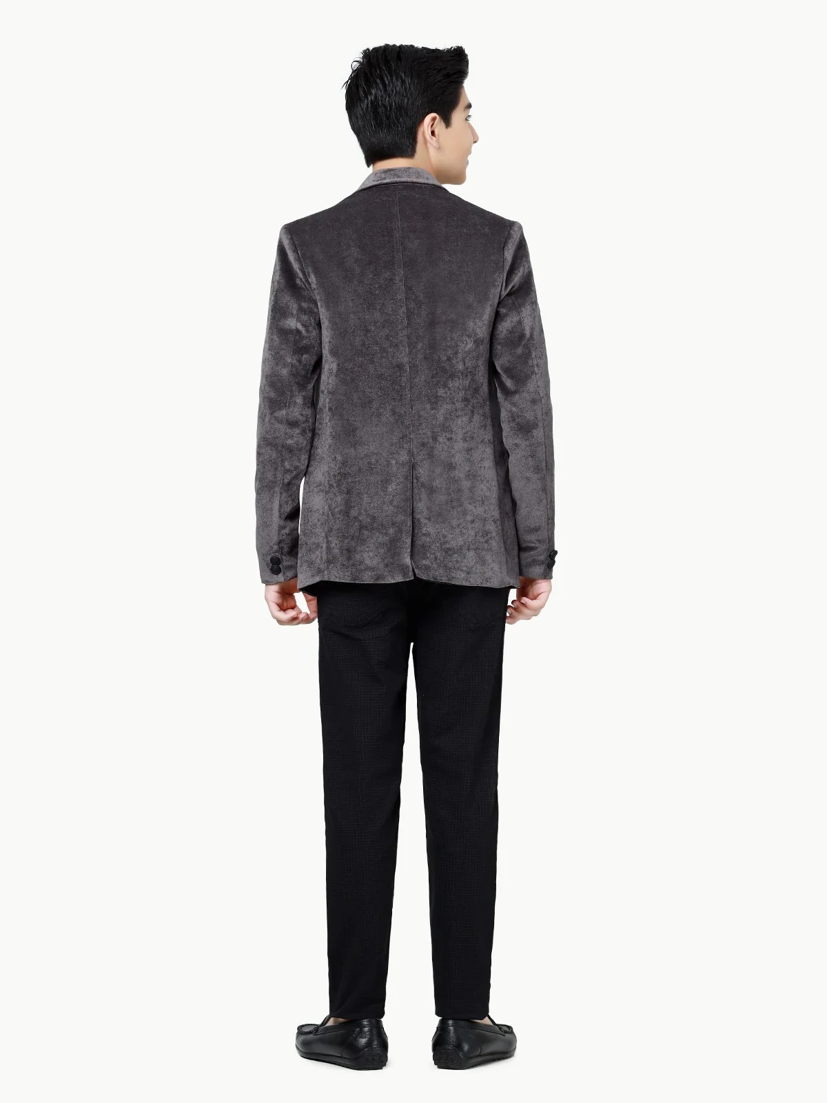 Boy's Grey Blazer - EBTB22-4470 - Image 3