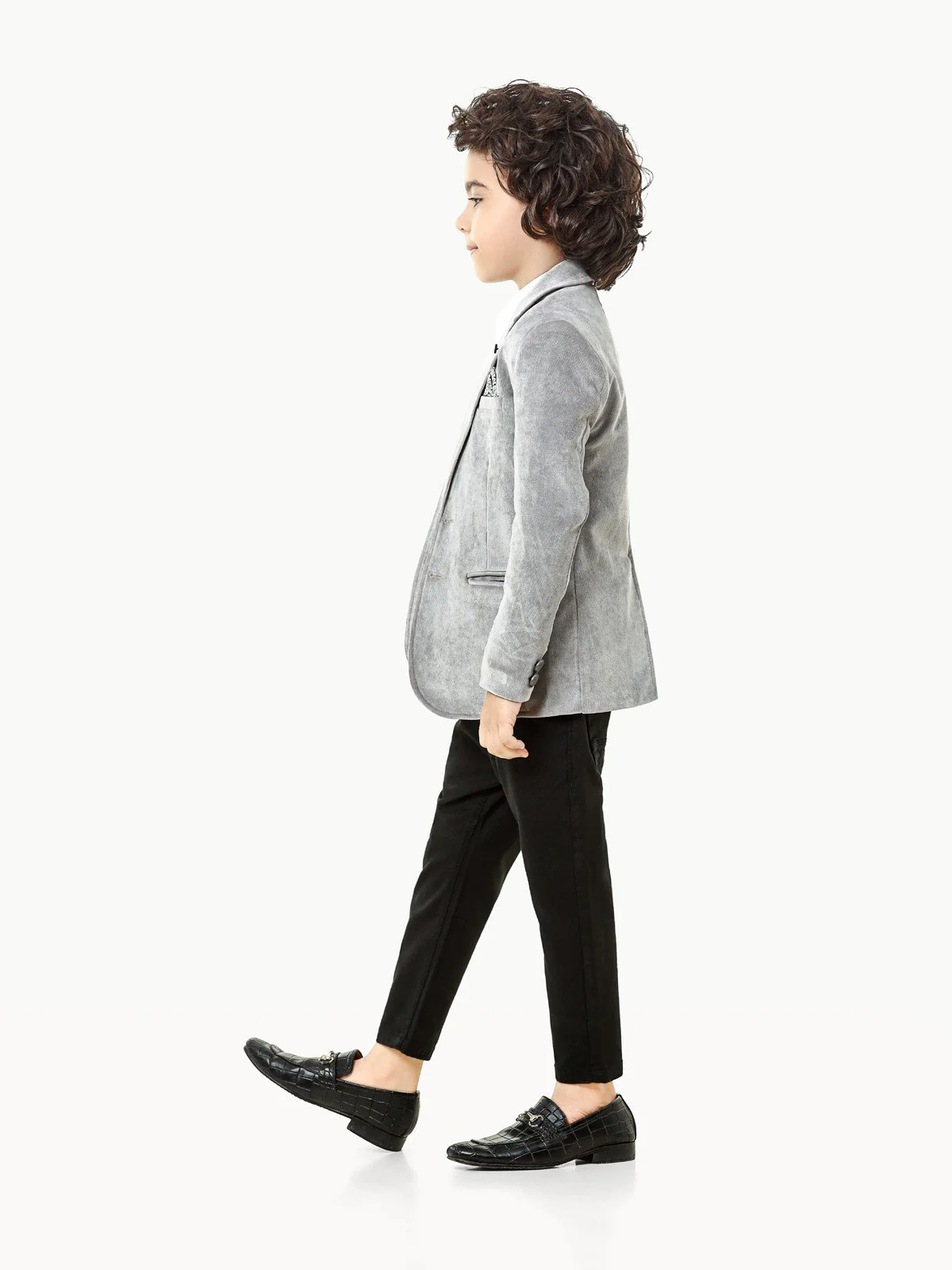 Boy's Grey Blazer - EBTB22-4472 - Image 3