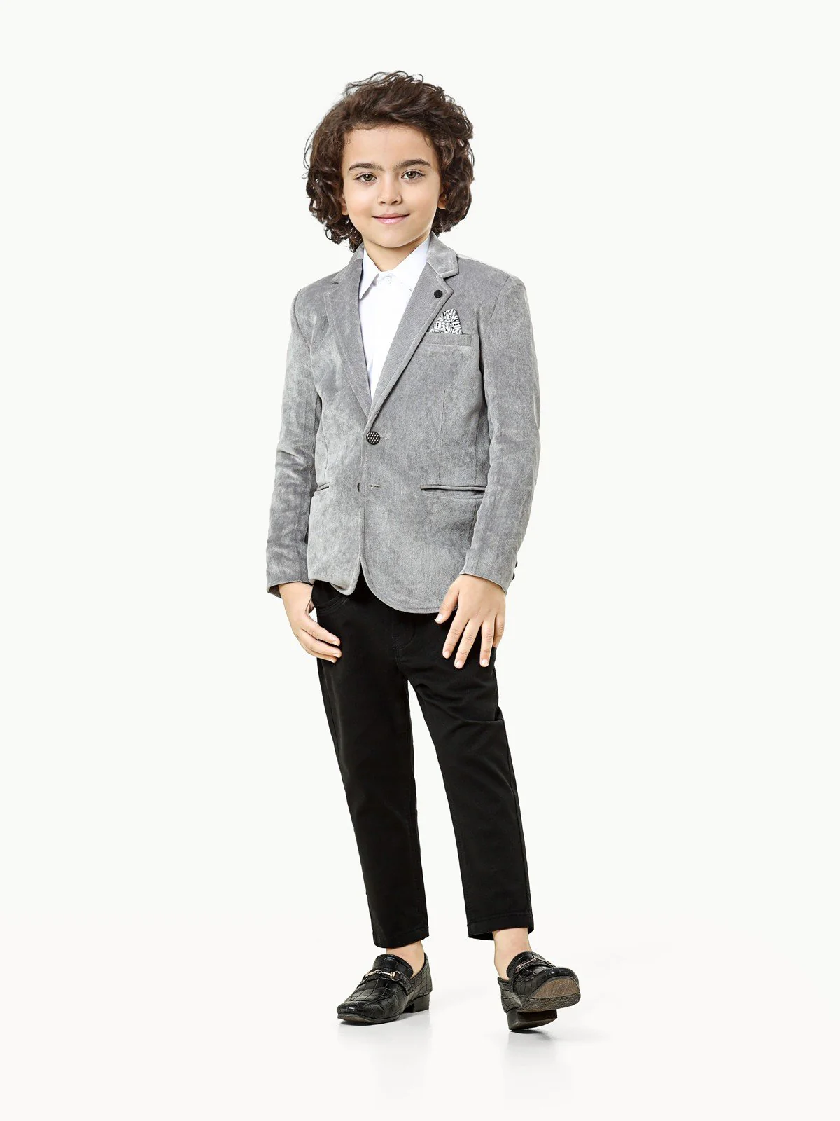 Boy's Grey Blazer - EBTB22-4472 - Image 4