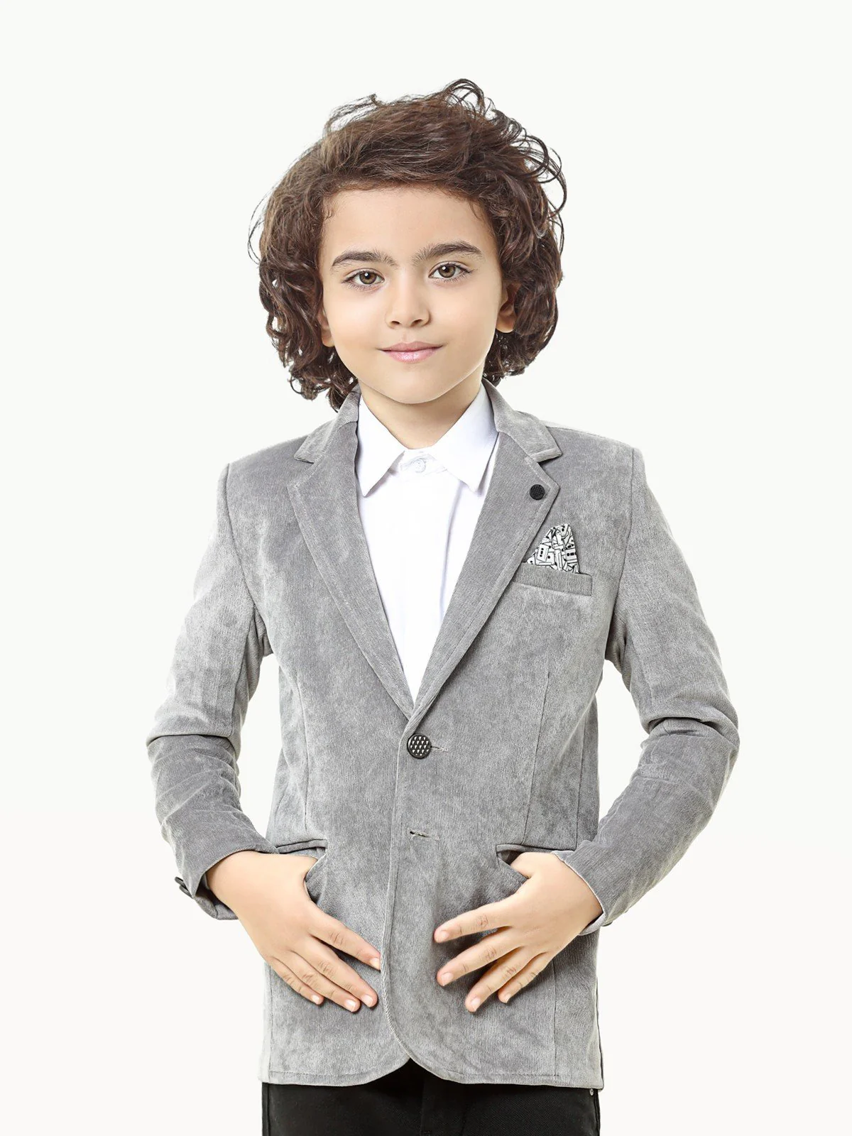 Boy's Grey Blazer - EBTB22-4472 - Image 5
