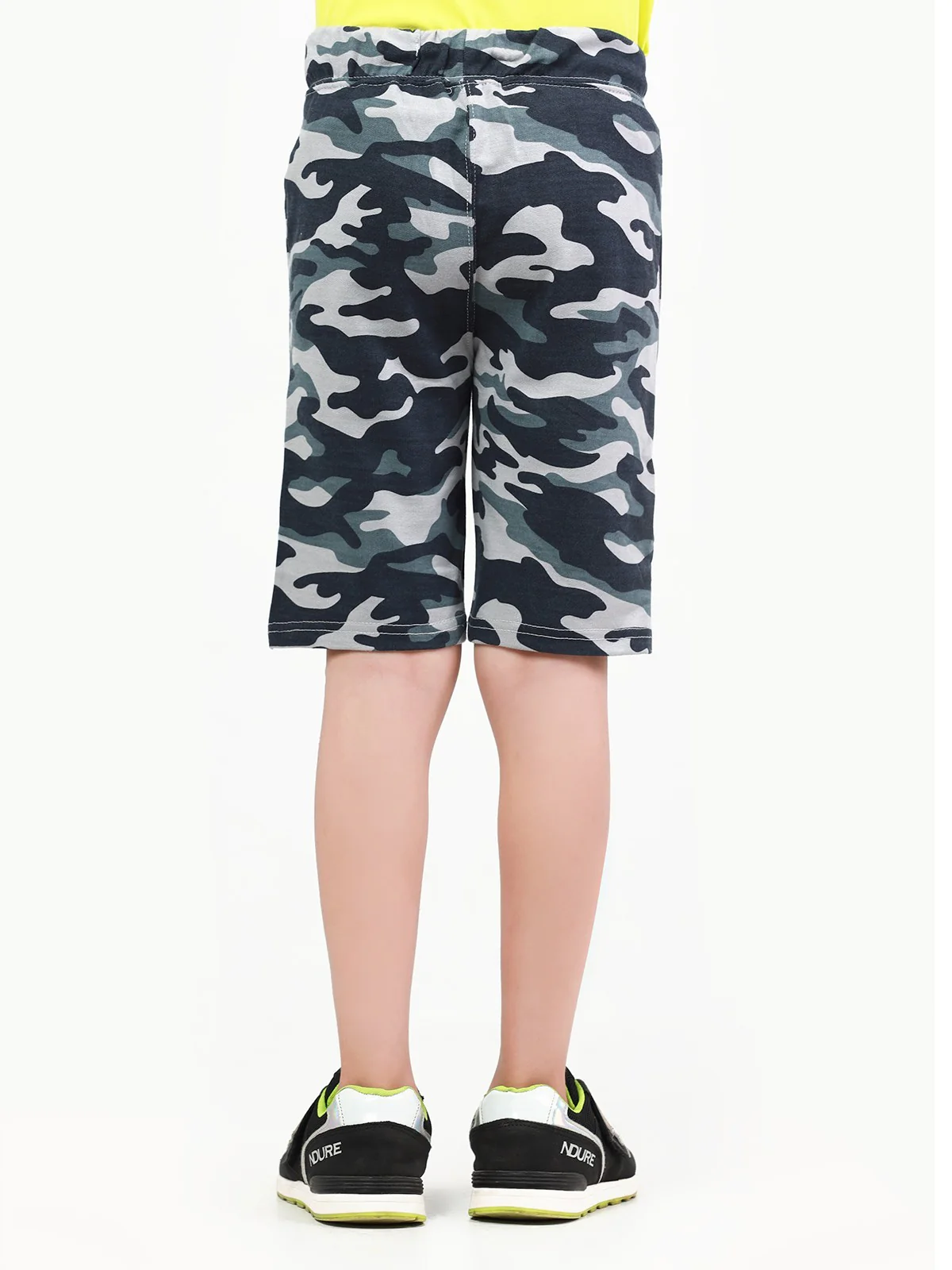 Boy's Grey Camo Shorts - EBBSK22-003 - Image 4