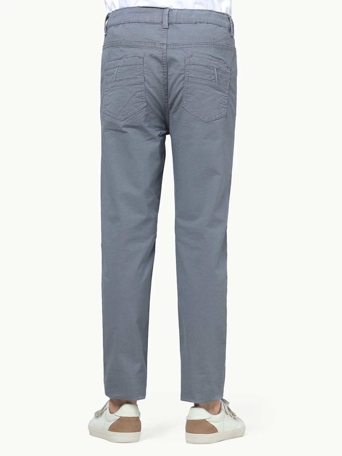 Boy's Grey Chino Pant - EBBCP23-016 - Image 4