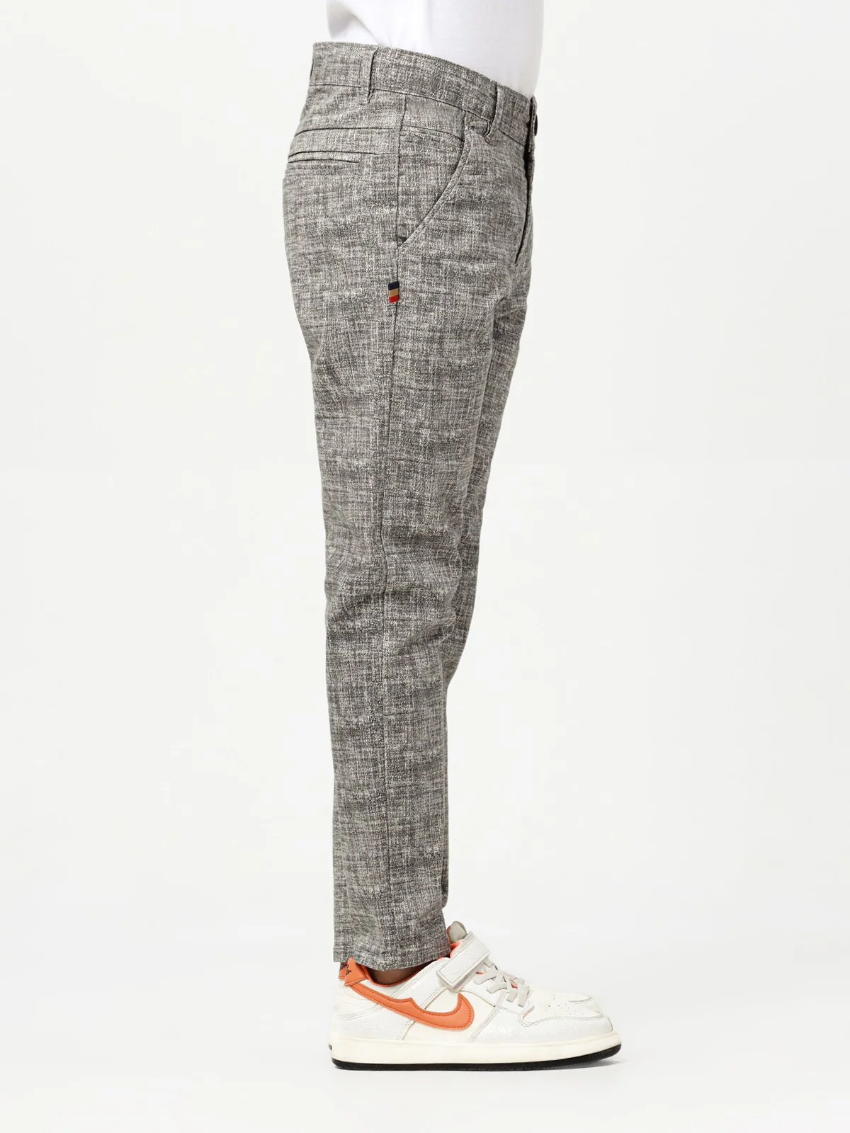 Boy's Grey Chino Pant - EBBCP23-021 - Image 3