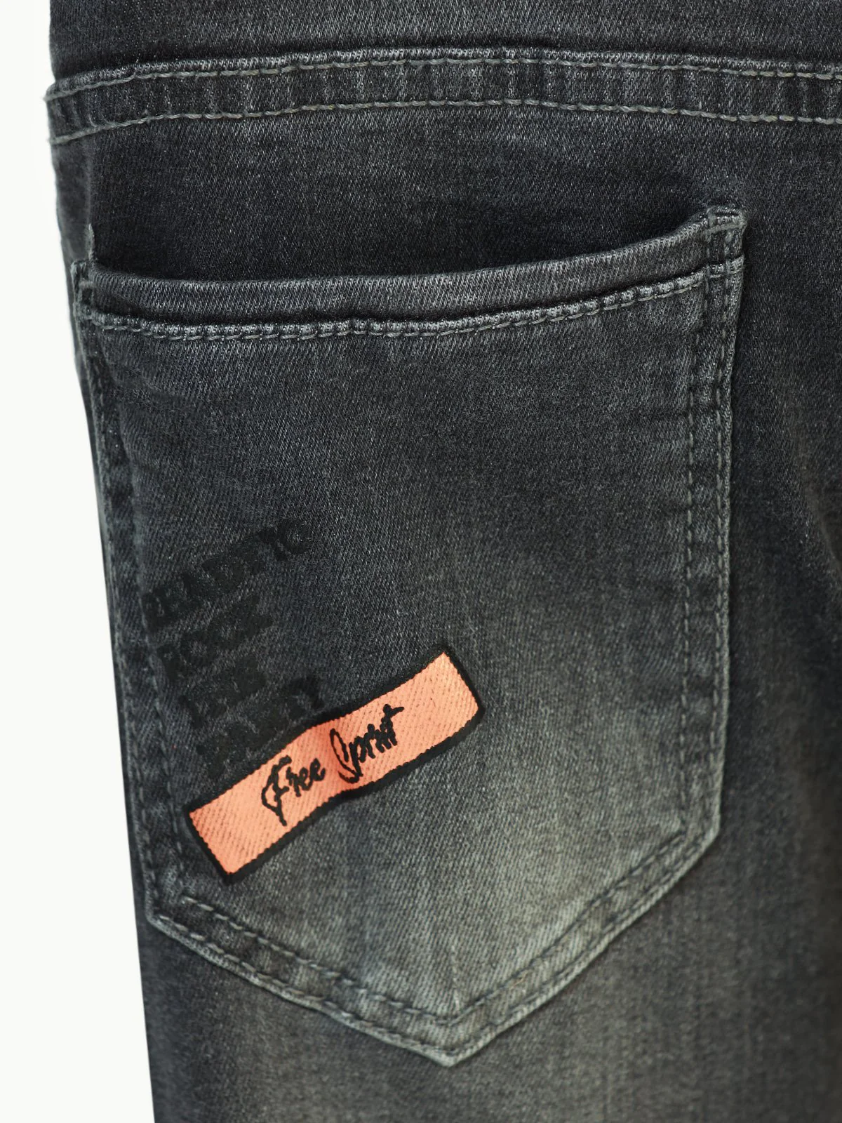 Boy's Grey Denim Pant - EBBDP22-010 - Image 3