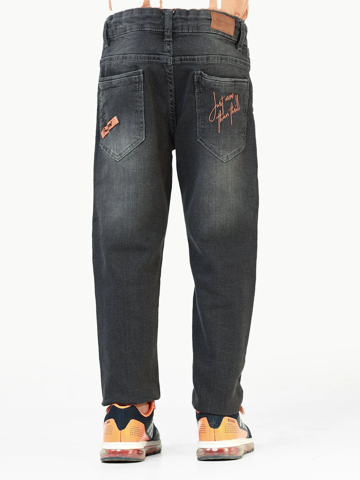 Boy's Grey Denim Pant - EBBDP22-010 - Image 6