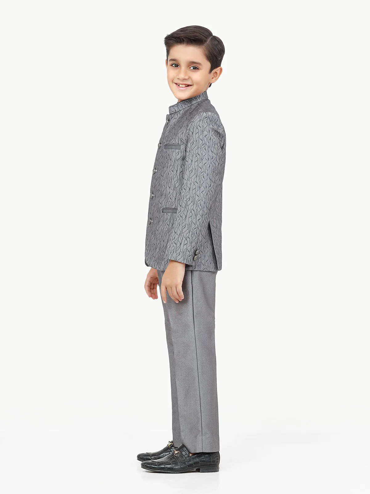 Boy's Grey Prince Suit - EBTPCS22-013 - Image 3