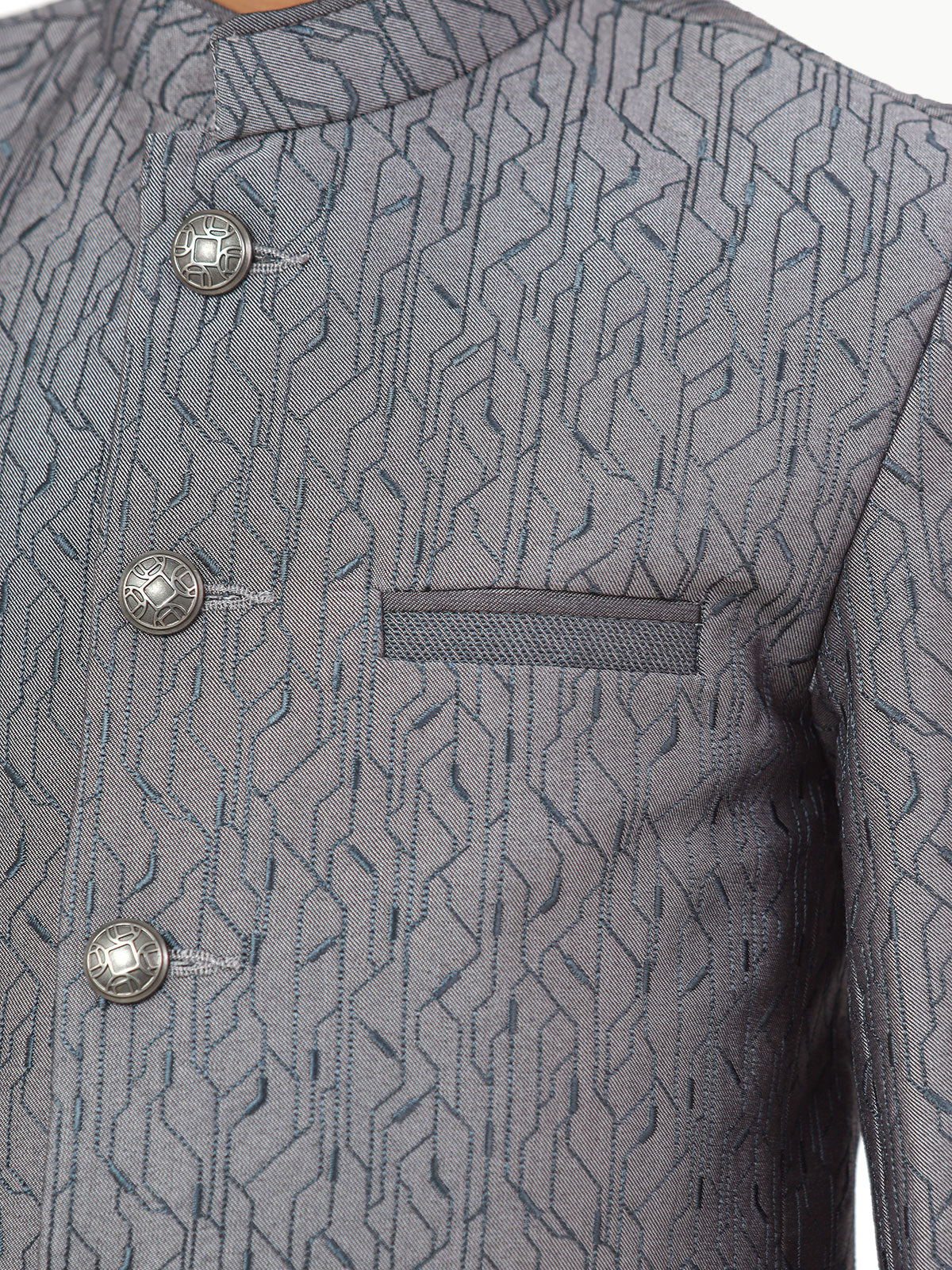 Boy's Grey Prince Suit - EBTPCS22-013 - Image 5