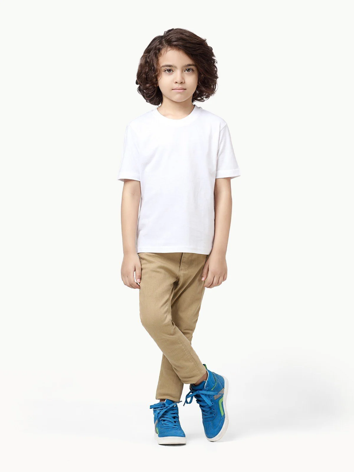 Boy's Khaki Denim Pant - EBBDP23-018 - Image 2