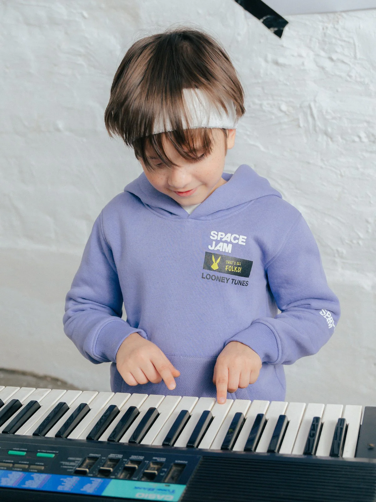 Boy's Lavender Hoodie - EBTH23-006 - Image 3