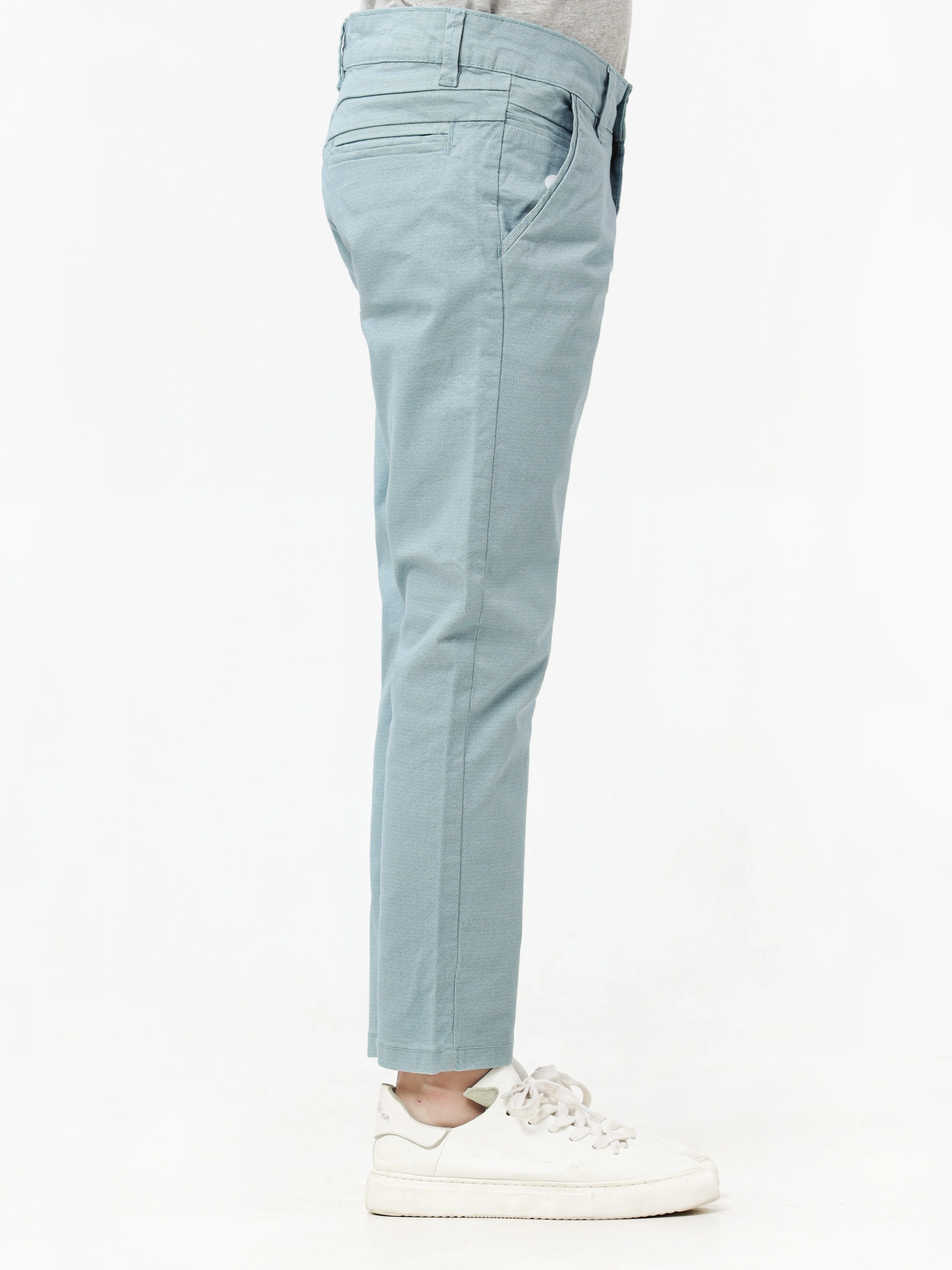 Boy's Light Blue Chino Pant - EBBCP23-006 - Image 3