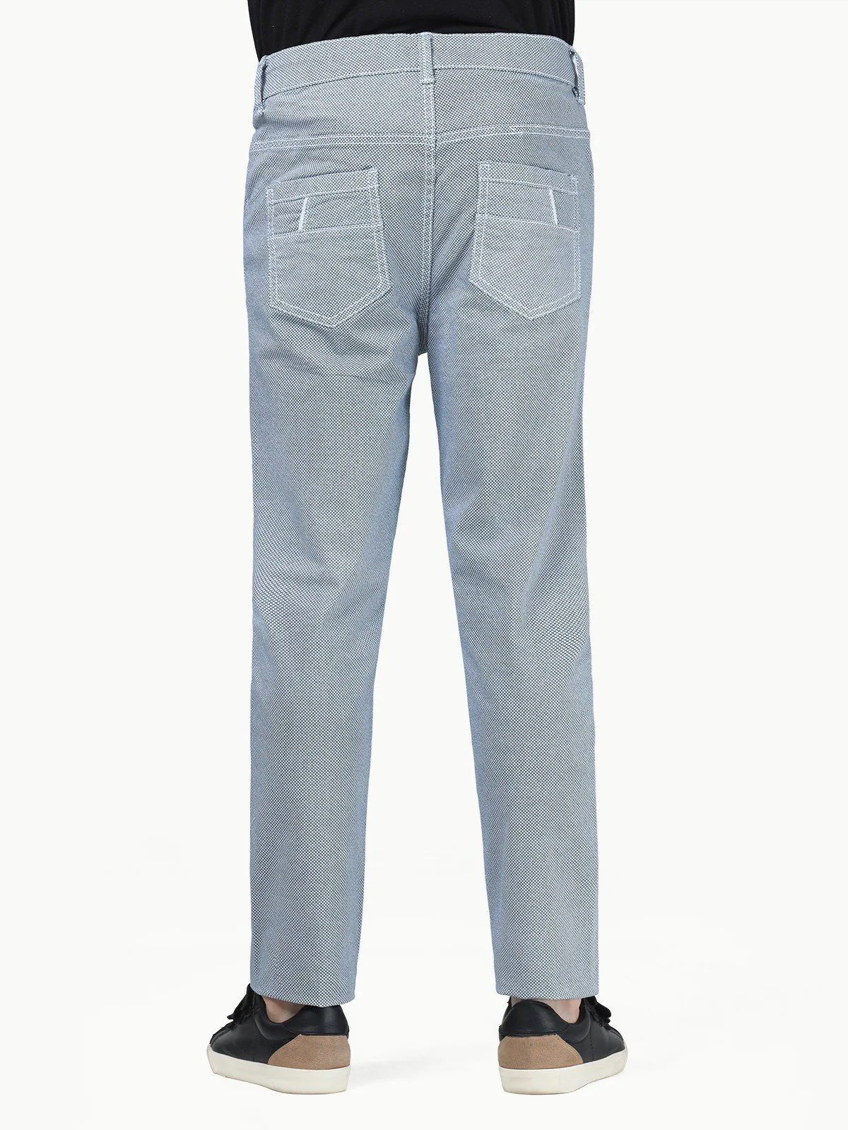 Boy's Light Blue Chino Pant - EBBCP23-014 - Image 5