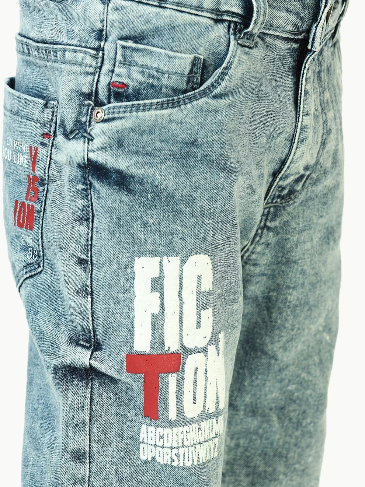 Boy's Light Blue Denim Pant - EBBDP22-001 - Image 3
