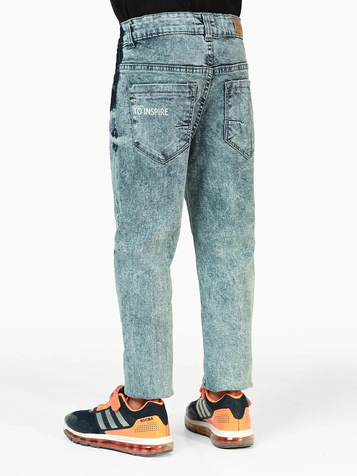 Boy's Light Blue Denim Pant - EBBDP22-001 - Image 6