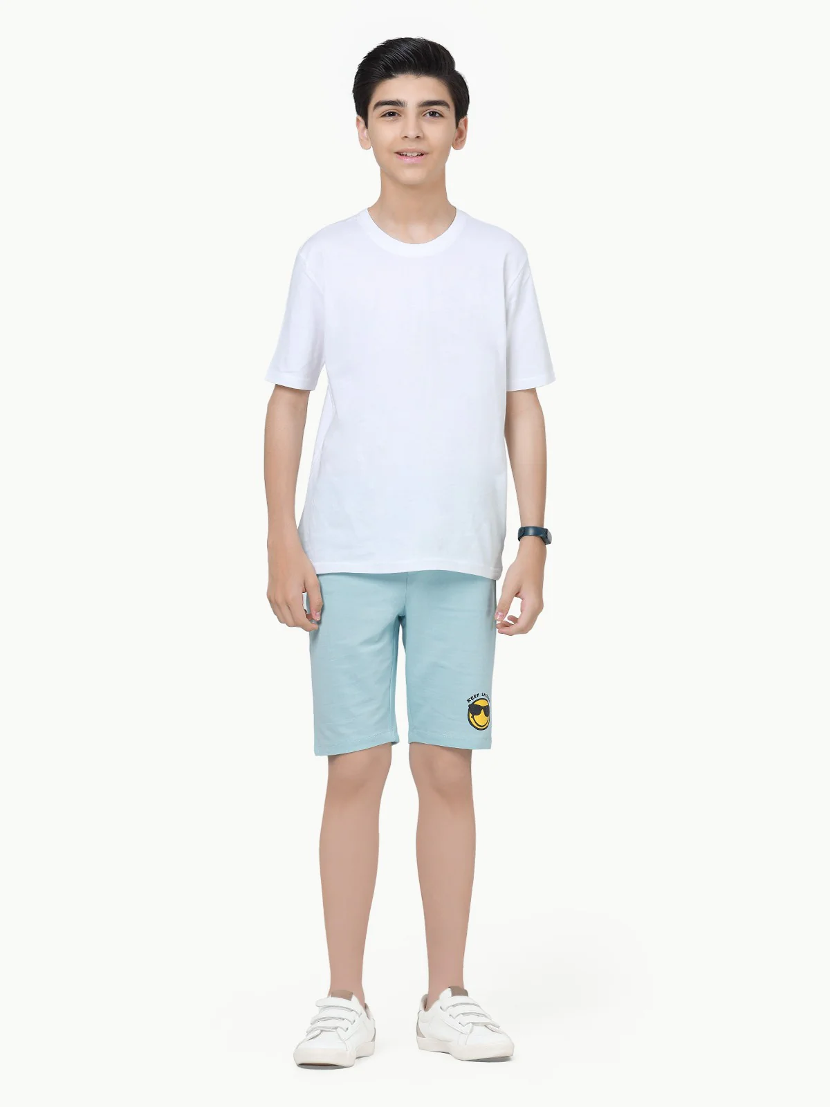 Boy's Light Blue Shorts - EBBSK23-020 - Image 2