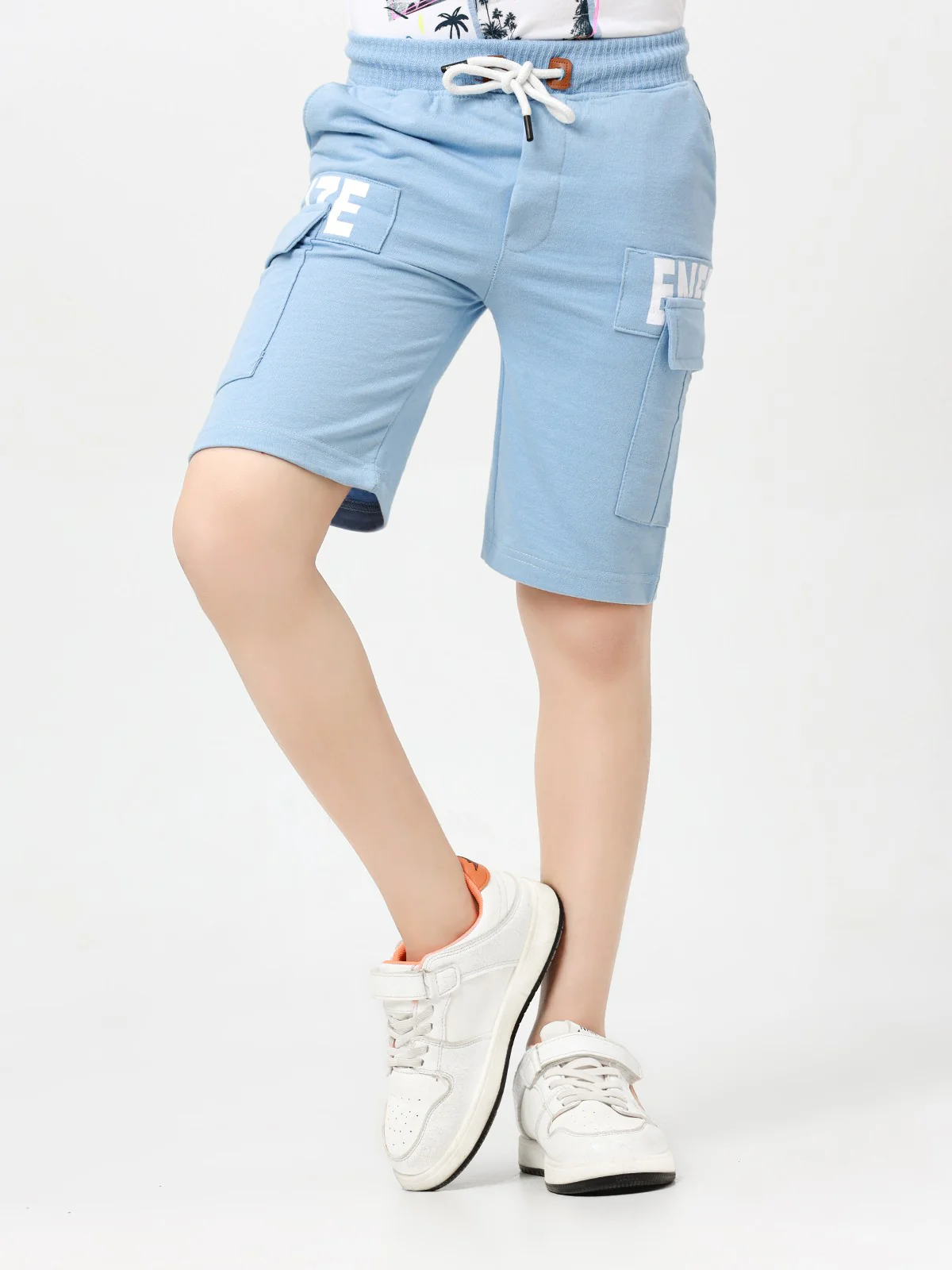 Boy's Light Blue Shorts - EBBSK23-028