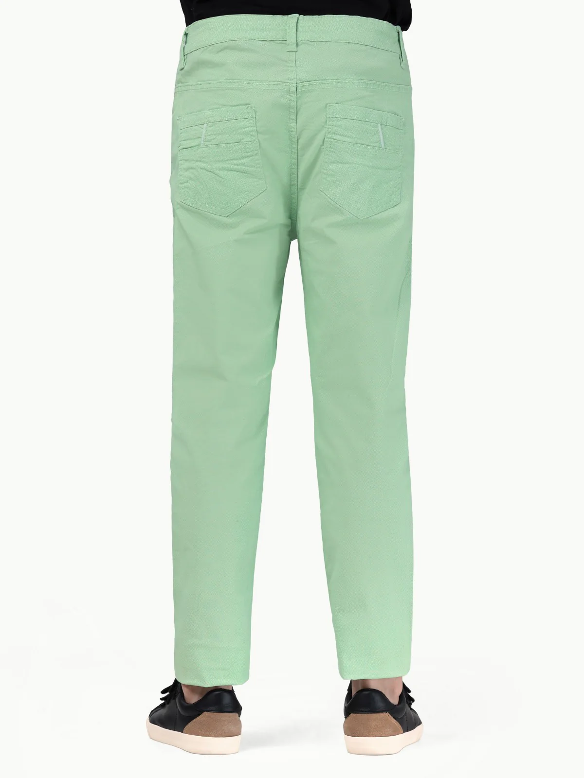 Boy's Light Green Chino Pant - EBBCP23-015 - Image 6