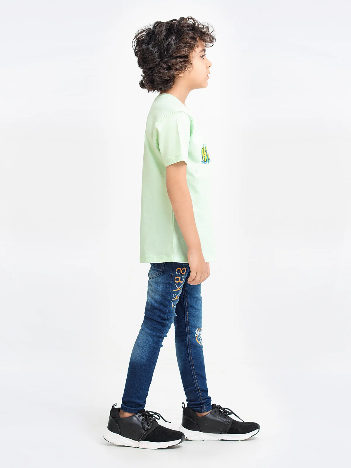 Boy's Light Green T-Shirt - EBTTS23-052 - Image 2