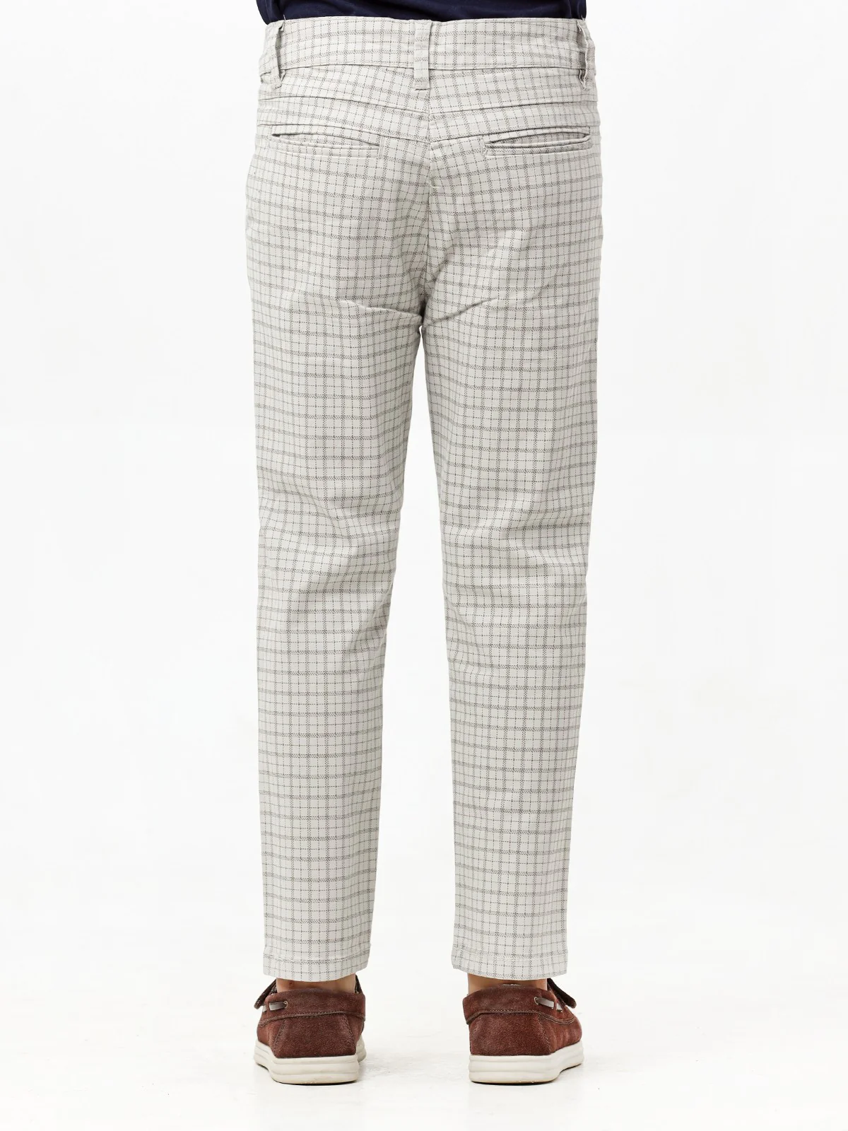 Boy's Light Grey Chino Pant - EBBCP23-003 - Image 6