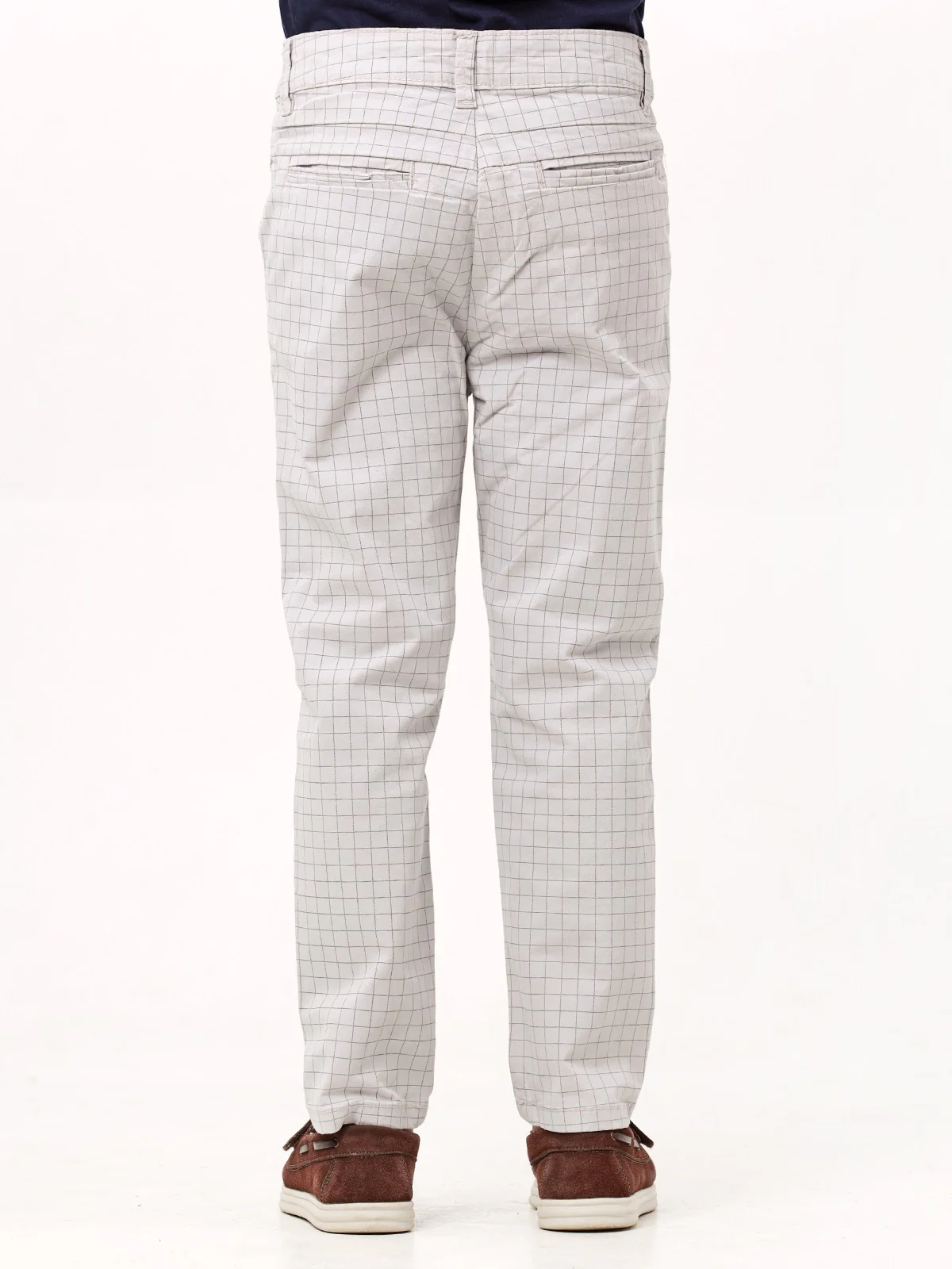Boy's Light Grey Chino Pant - EBBCP23-010 - Image 6
