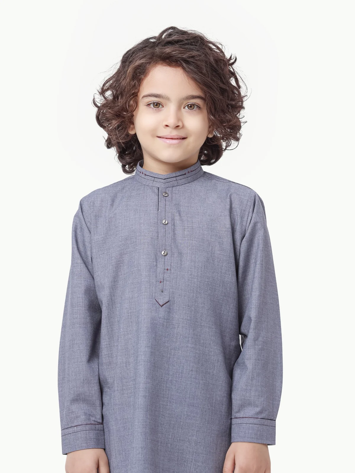 Boy's Light Purple Kurta Shalwar - EBTKS23-3853 - Image 2