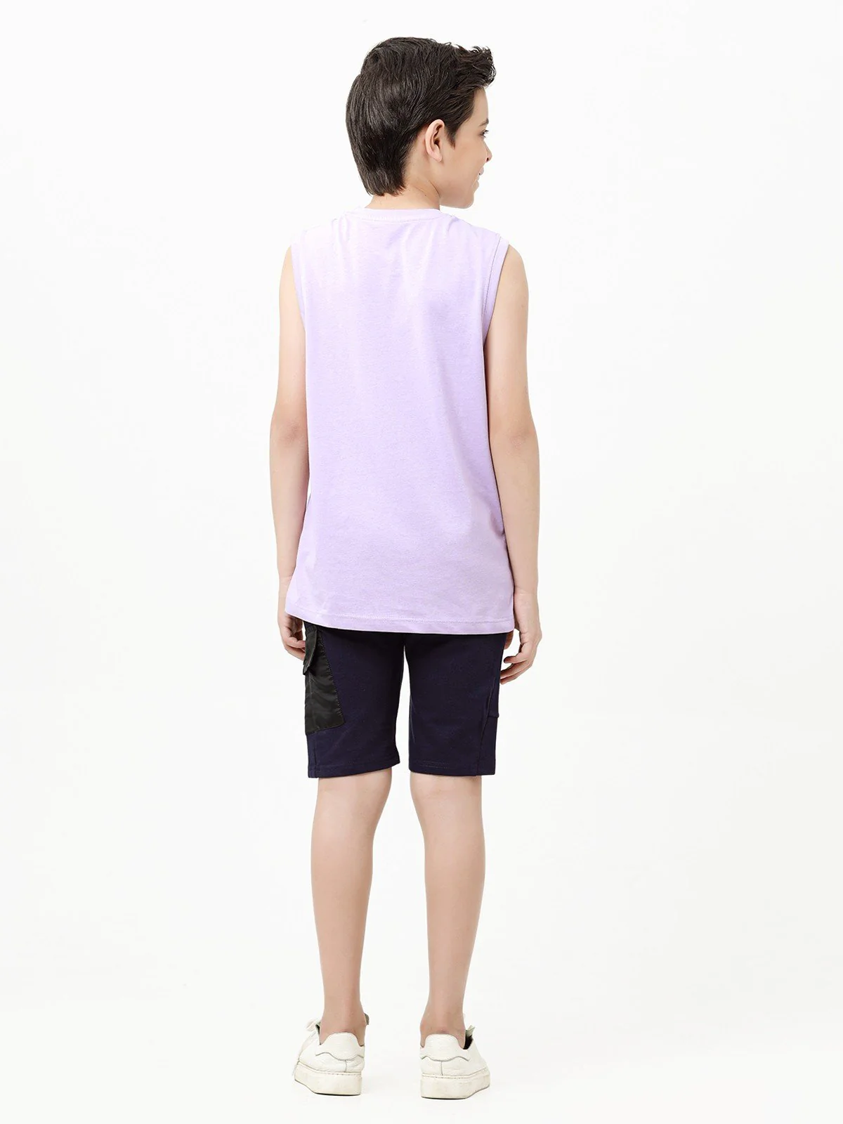 Boy's Lilac Tank Top - EBTT23-014 - Image 5