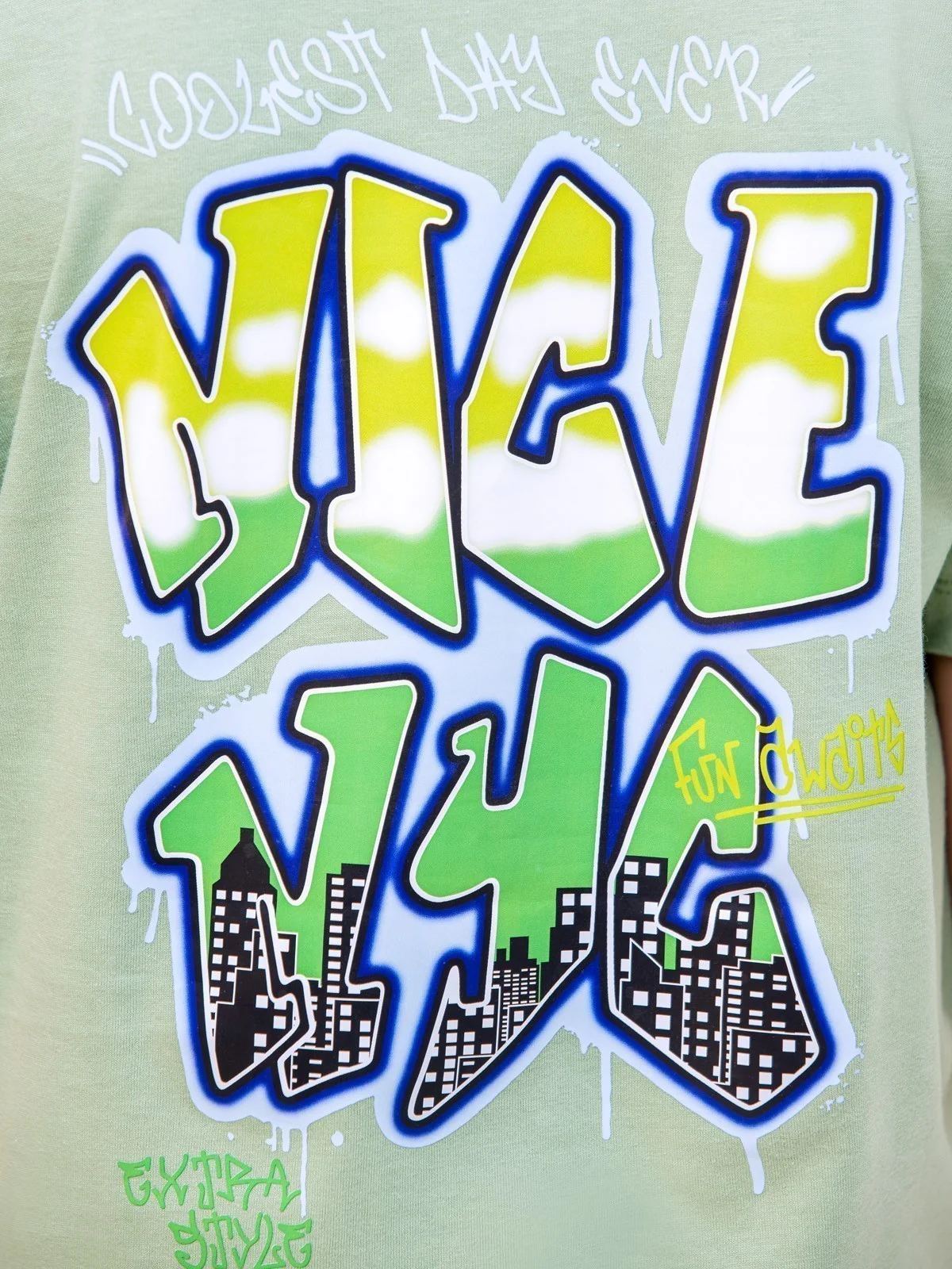 Boy's Mint Green T-Shirt - EBTTS23-008 - Image 3