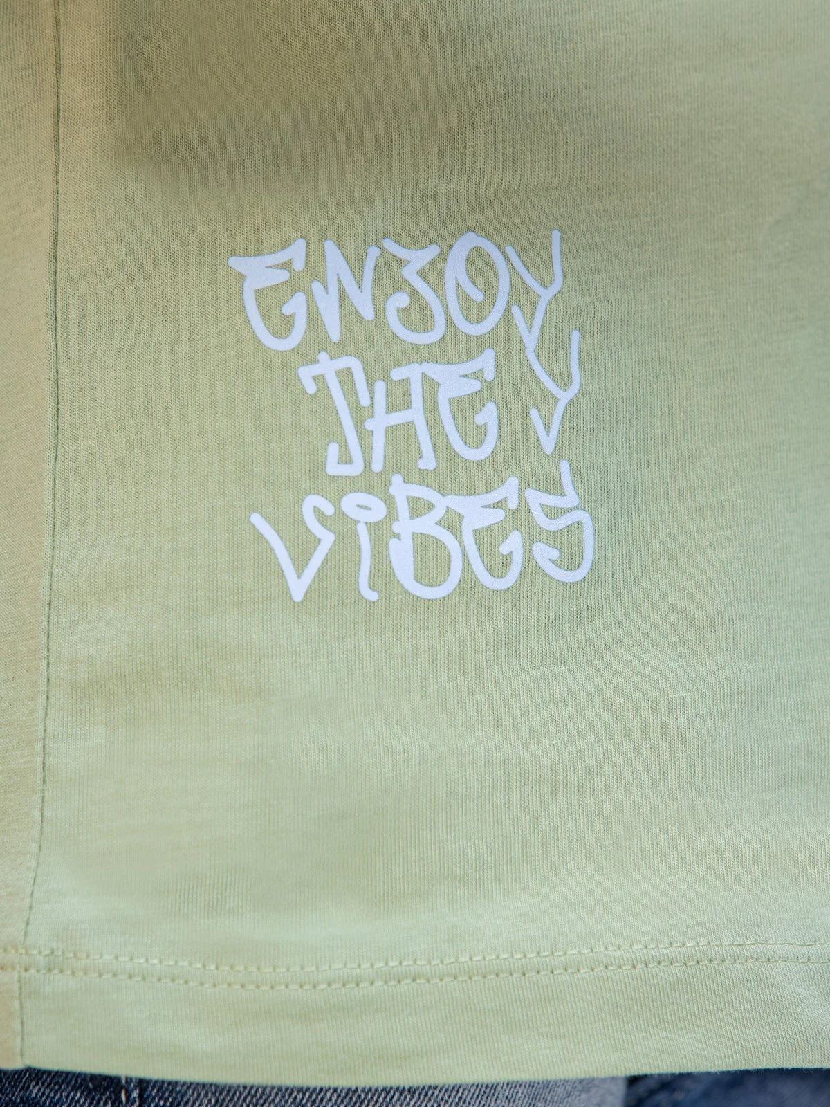 Boy's Mint Green T-Shirt - EBTTS23-008 - Image 4