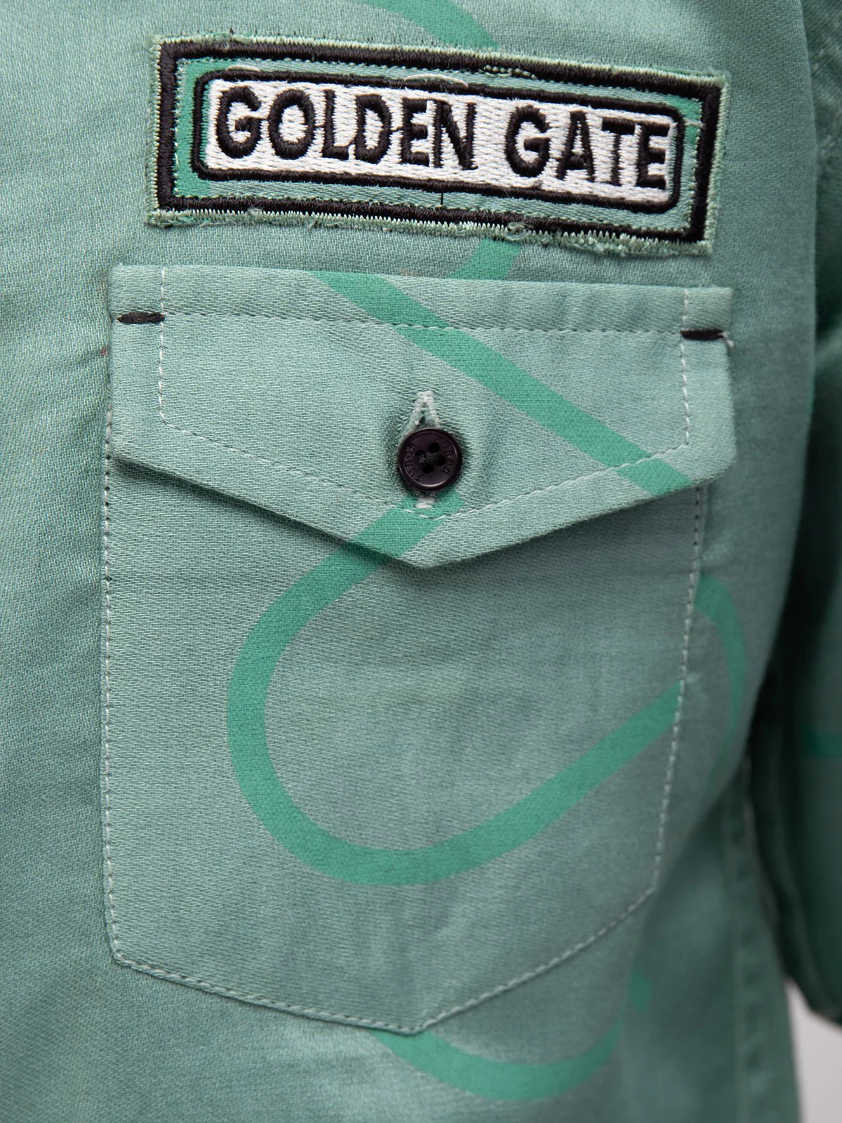 Boy's Mist Green Shirt - EBTS22-27377 - Image 3