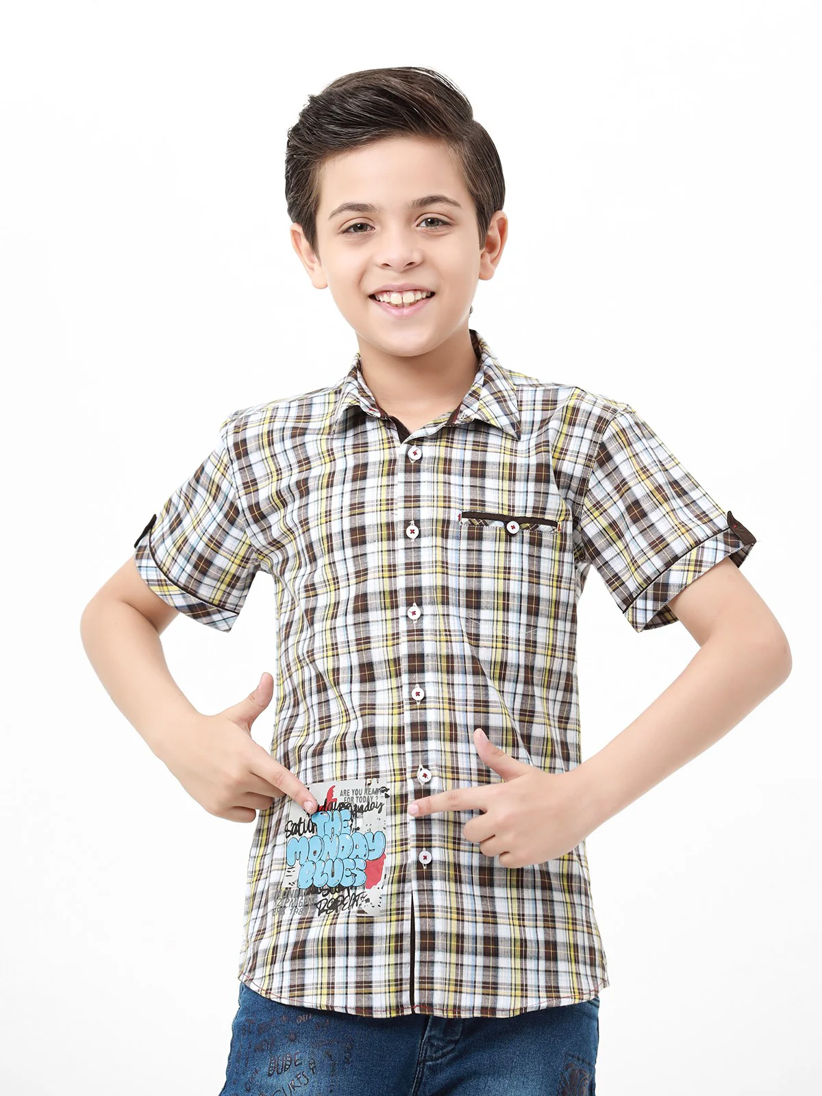 Boy's Multi Shirt - EBTS22-27452 - Image 2